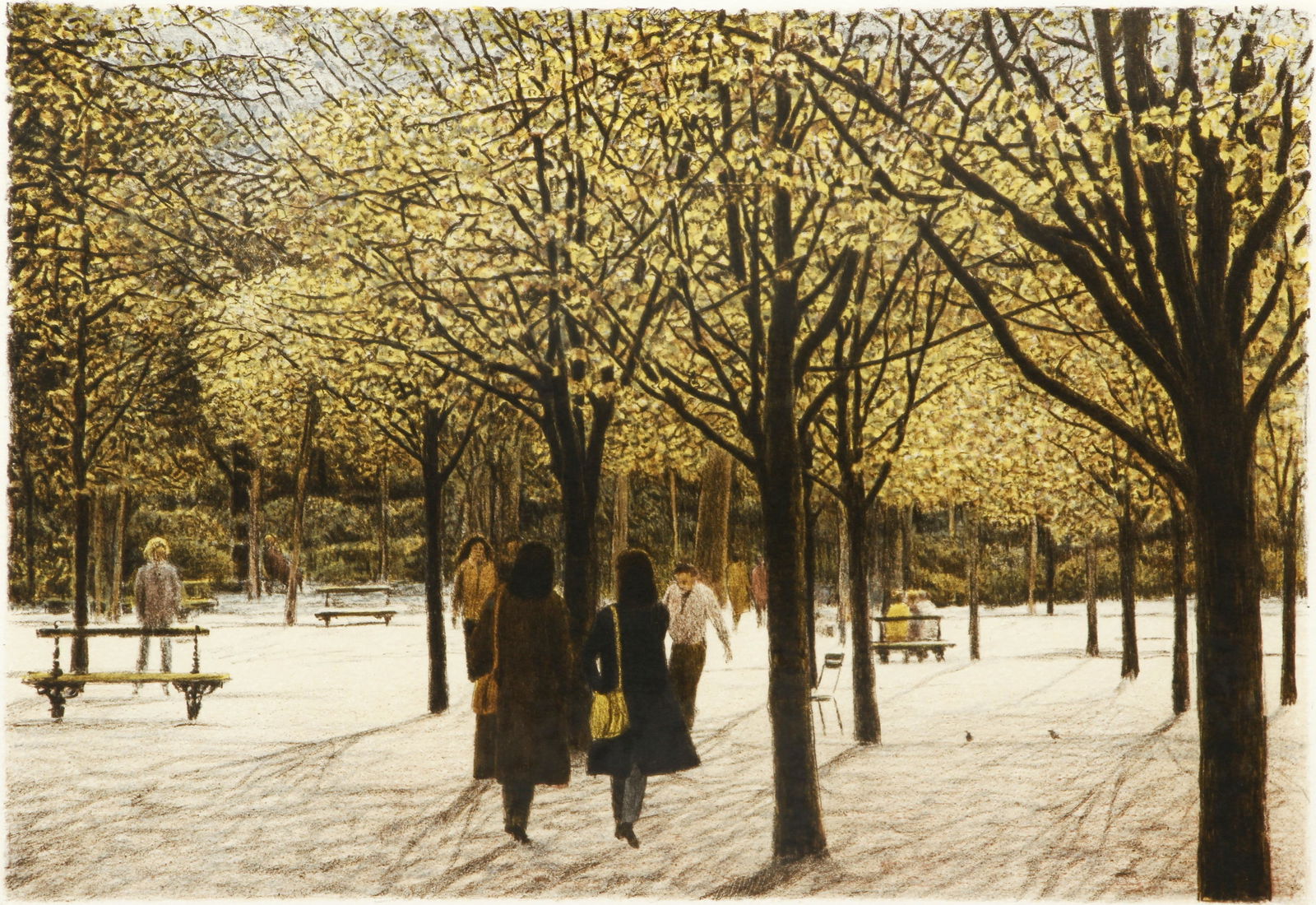 Harold Altman orig litho Luxembourg II 1983 (1 of 6)