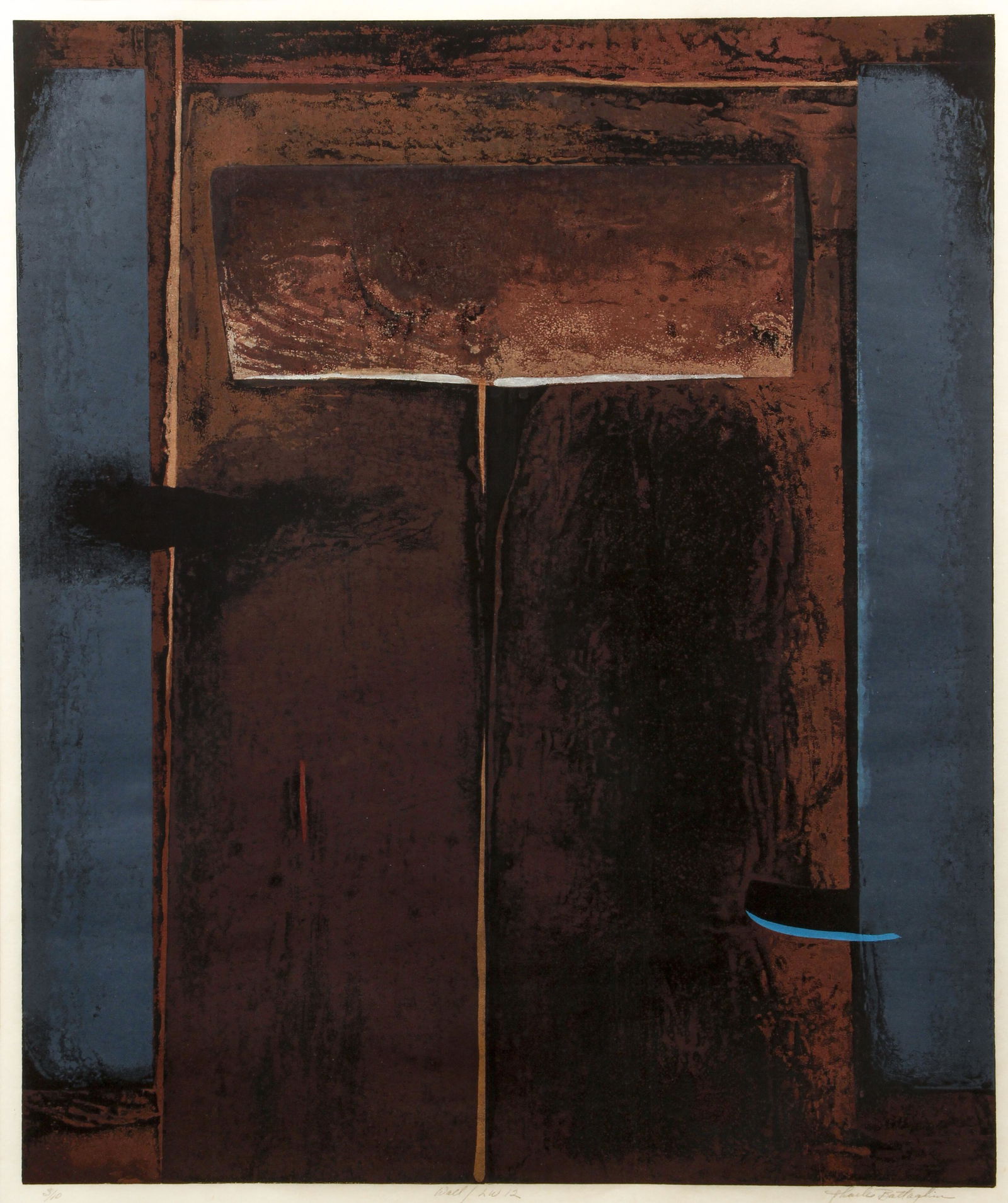 Pair Charles Battaglini Relief Prints (1 of 6)