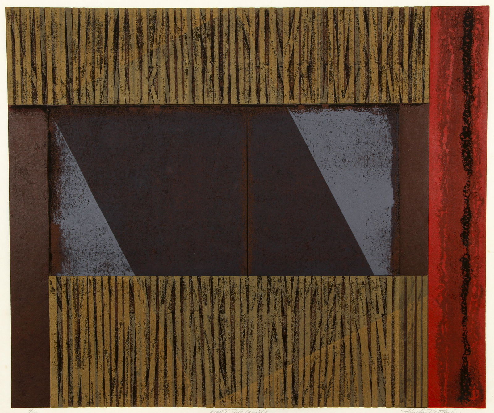 Pair Charles Battaglini Signed Relief Prints (1 of 6)