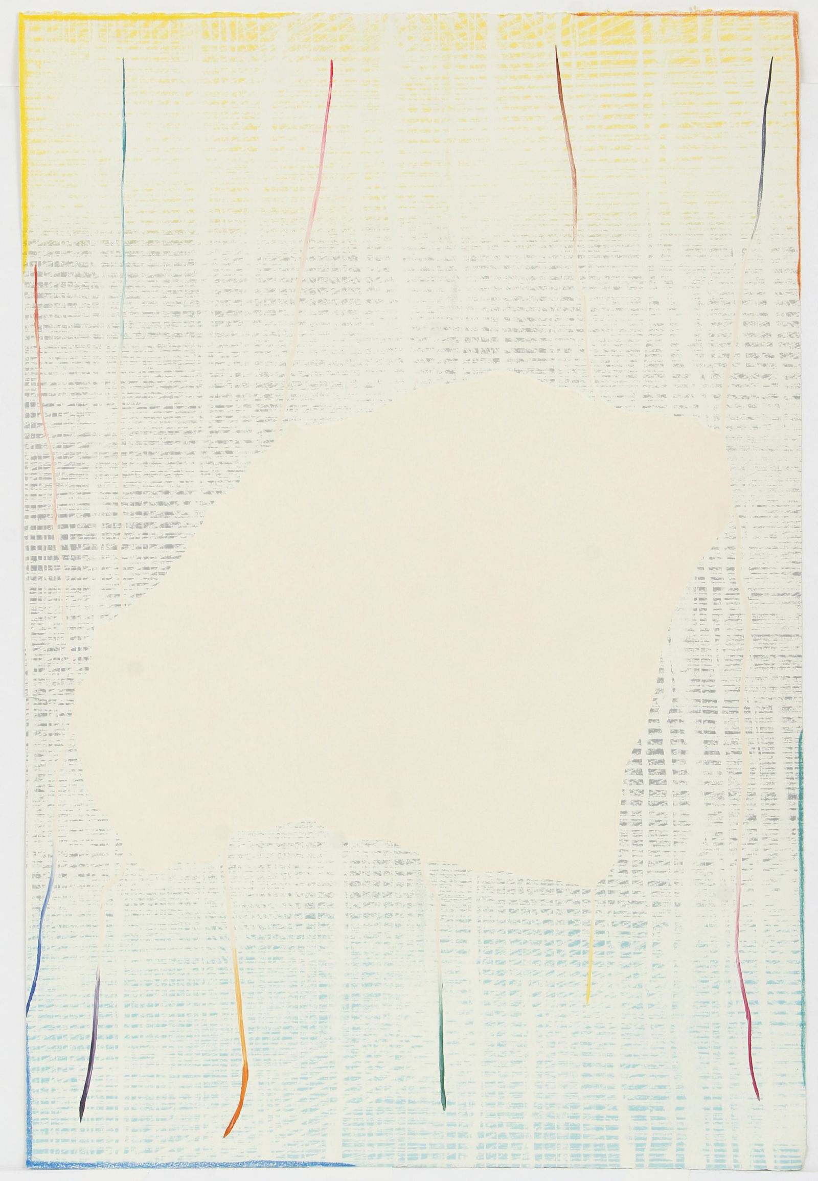 Stanley Boxer Untitled 1990 Abstract Litho Signed (1 of 4)