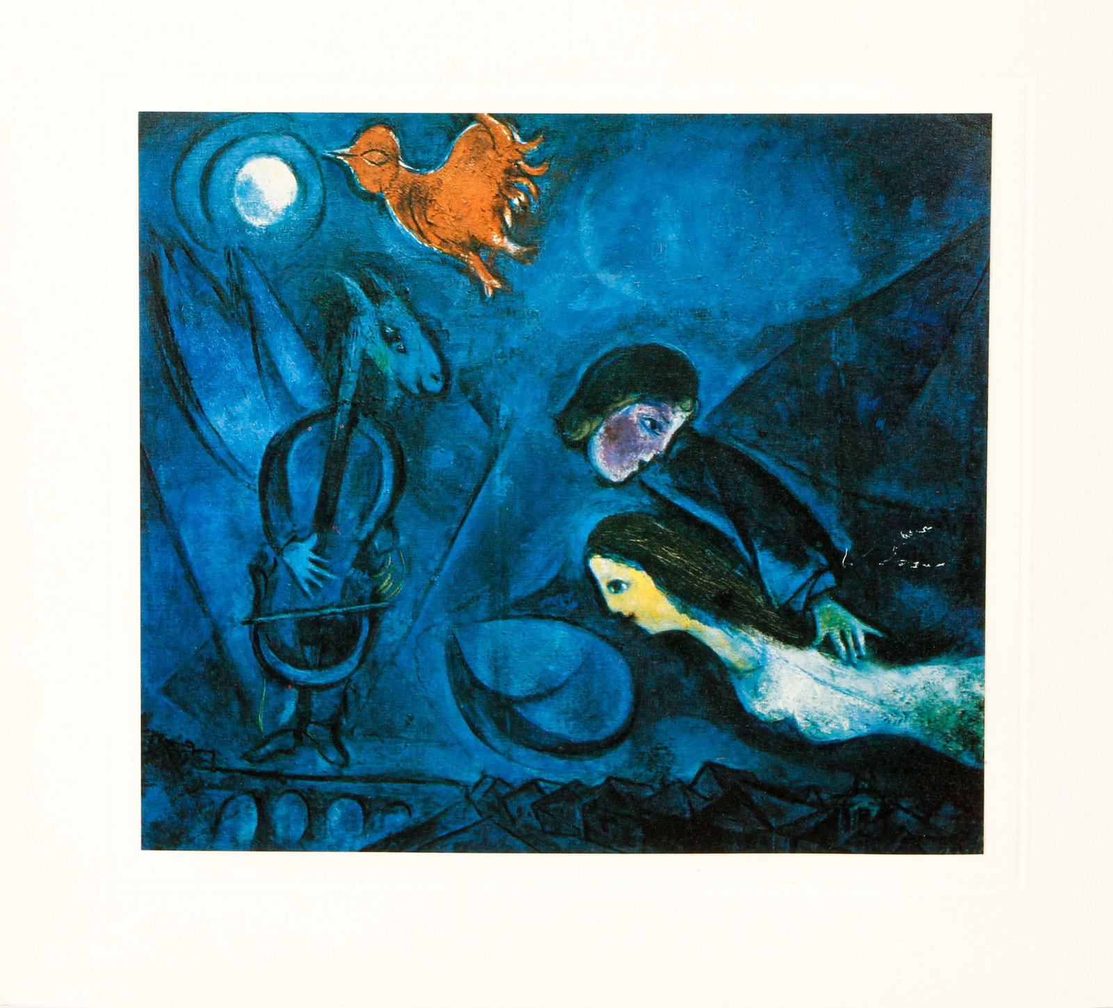 Marc Chagall Aleko 1967 Signed Sheet Maeght (1 of 4)