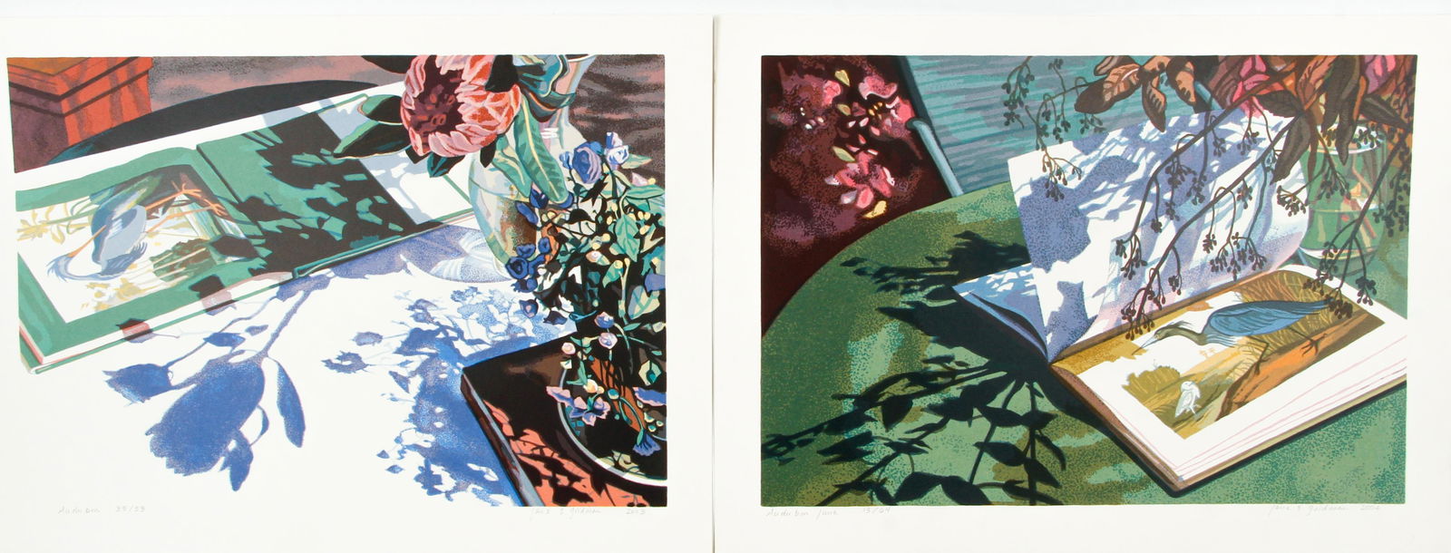 2 Jane Goldman orig lithos Audubon & Audubon June (1 of 9)