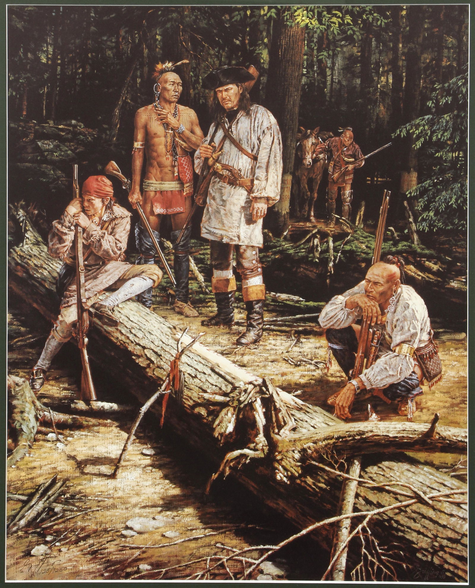 Robert Griffing signed A Warning for General Braddock (1 of 5)