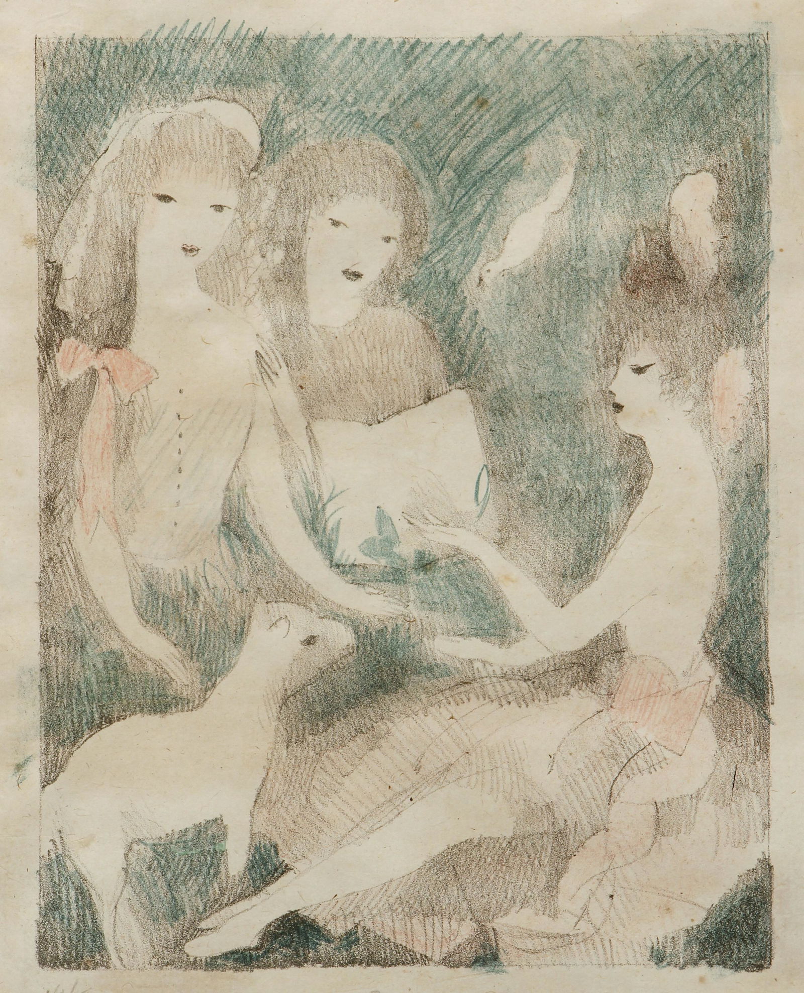 Marie Laurencin The Concert Color Lithograph Signed (1 of 4)