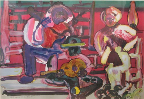 Romare Bearden Louisiana Serenade from The Jazz