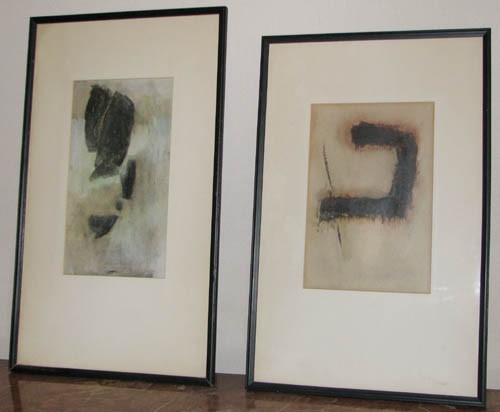 Pair of Becky Berman Drawings