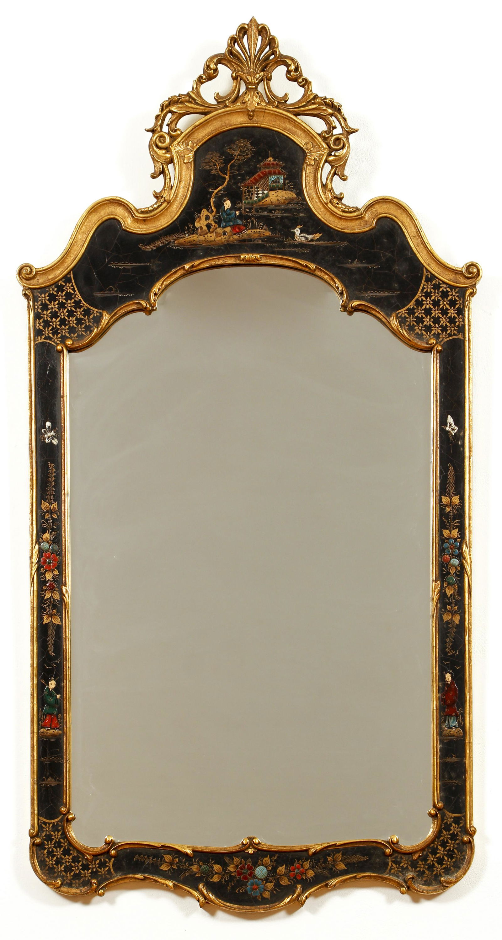 Friedman Brothers Chinoiserie Giltwood Mirror (1 of 3)