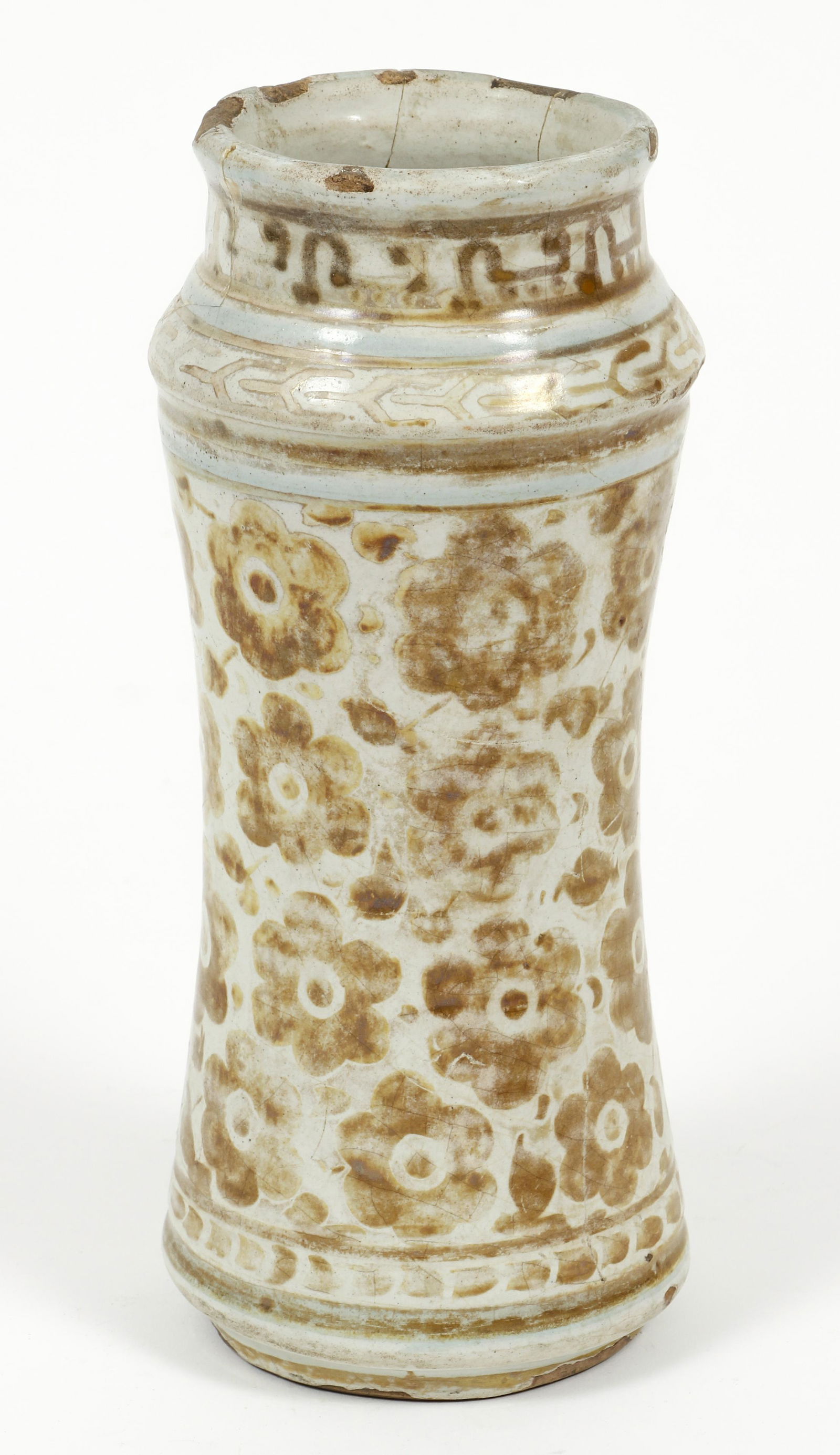 Spanish or Italian 17th/18th Century Albarello Vase (1 of 5)