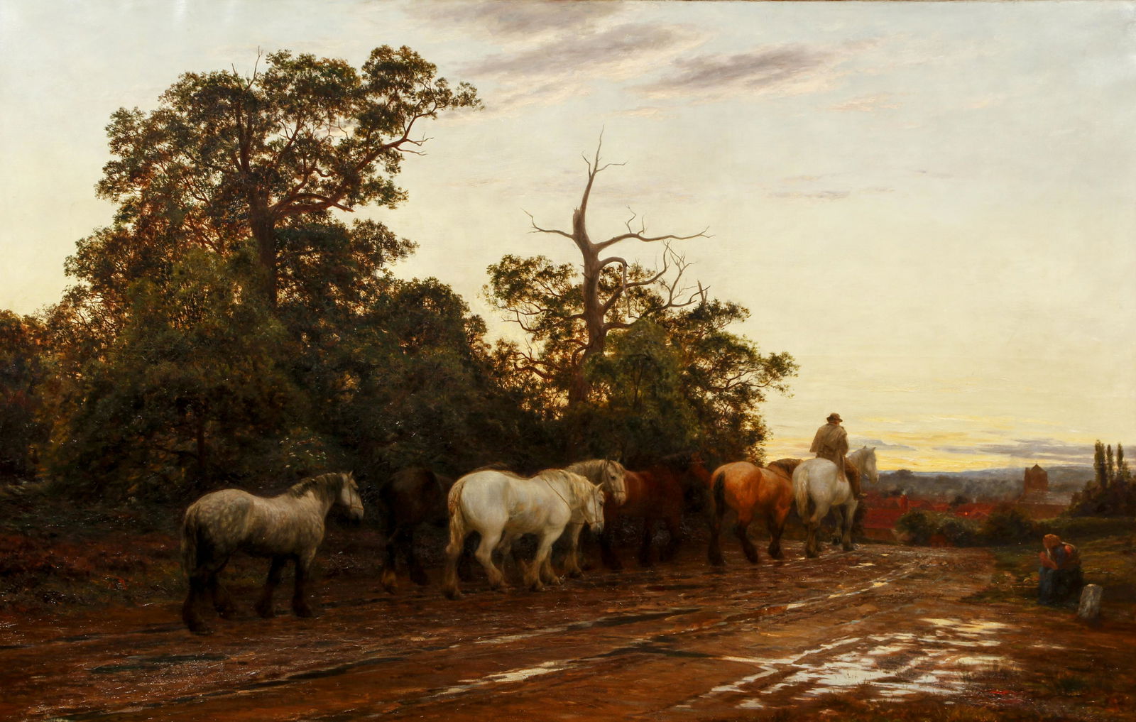 Charles Edward Johnson 1875 oil The Horse Dealer (1 of 8)