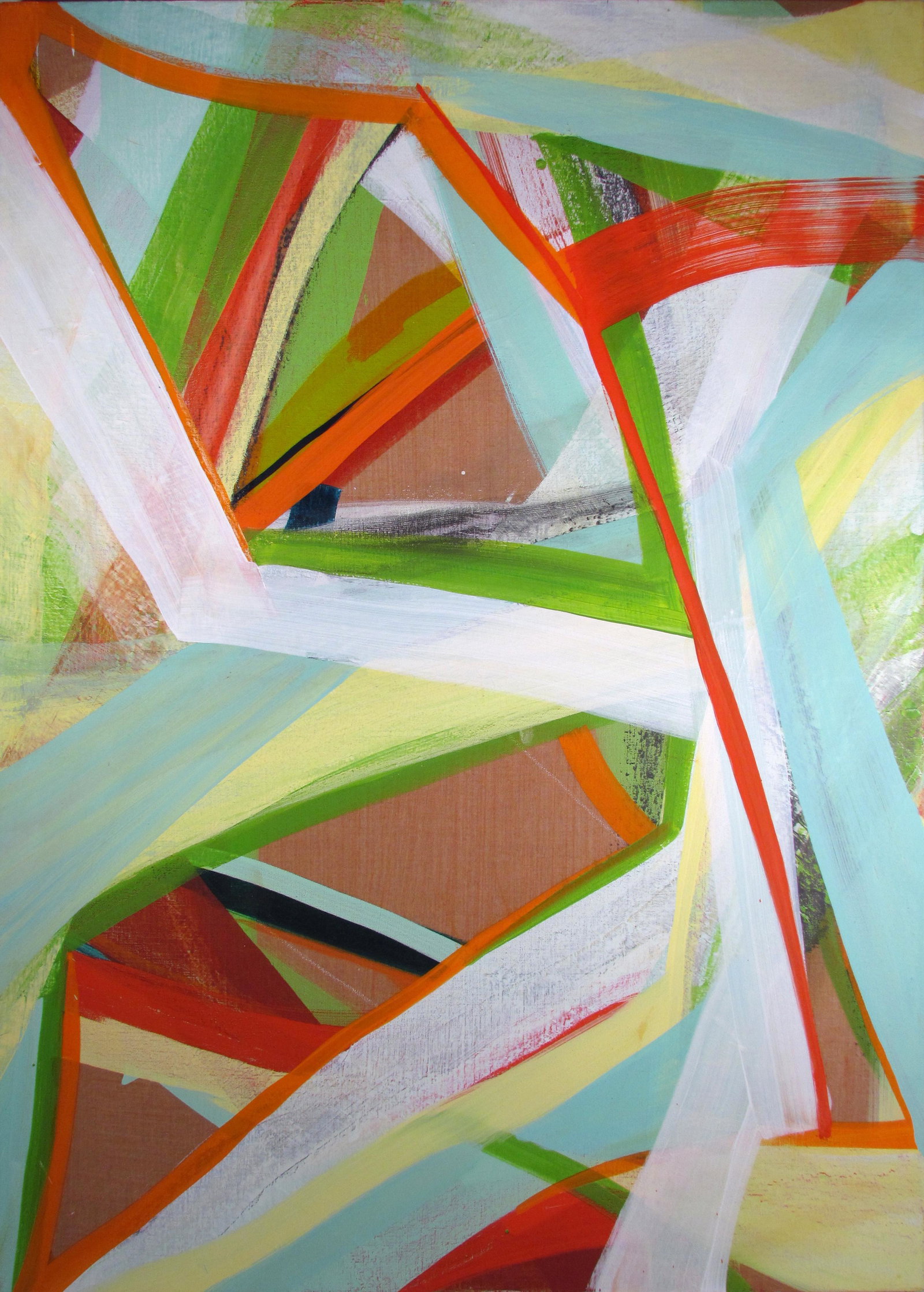 Rosanna Bruno 2009 painting Kick It Out (1 of 1)