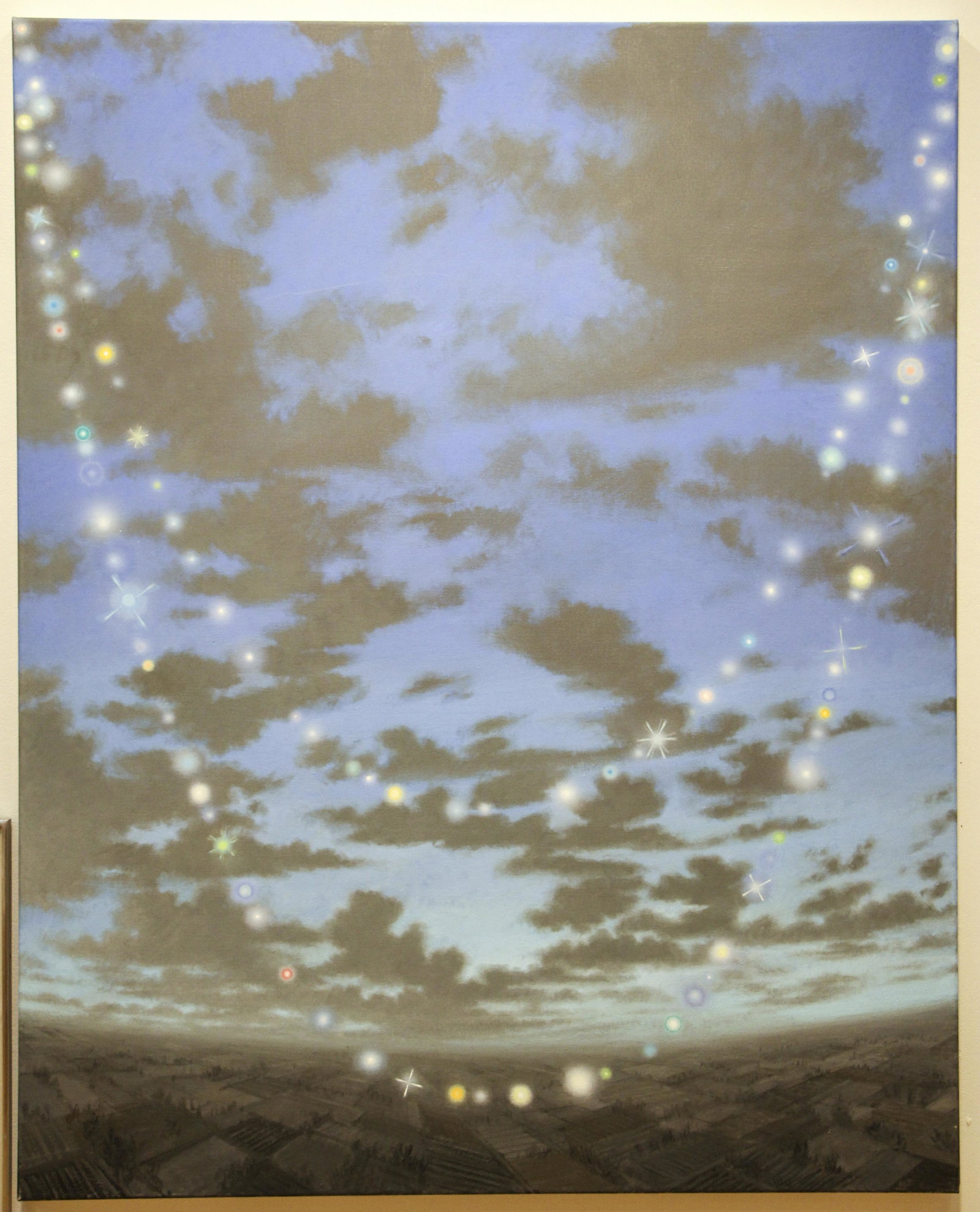 Clayton Merrell 2011 oil Double Parabolic Ecliptic (1 of 2)