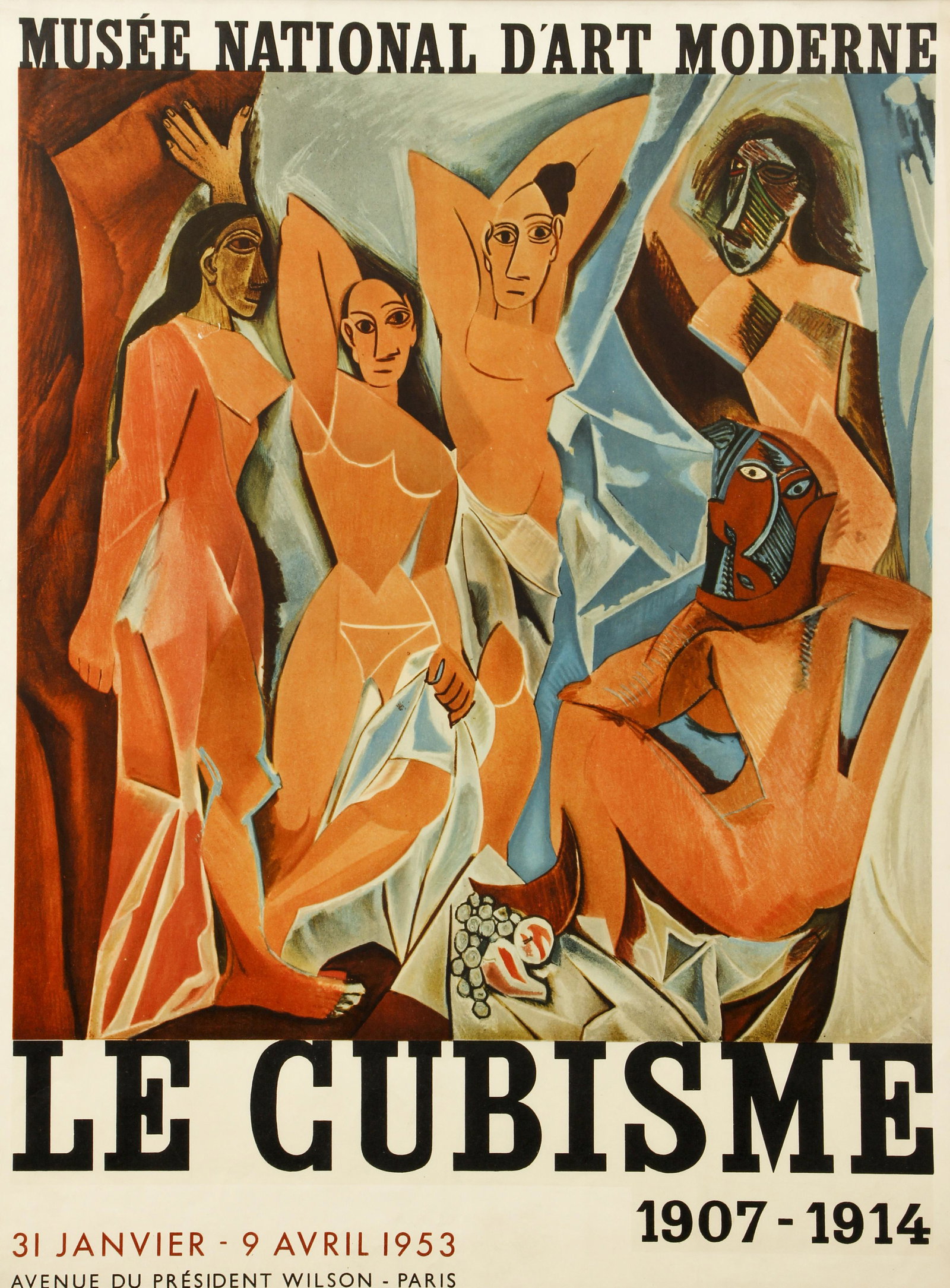 Picasso Le Cubisme Original Poster 1953 (1 of 4)