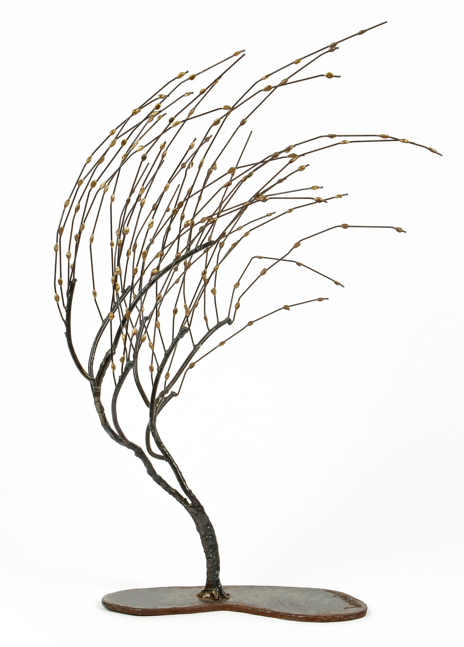 William Wessel Bronze Modernist Tree Sculpture (1 of 6)