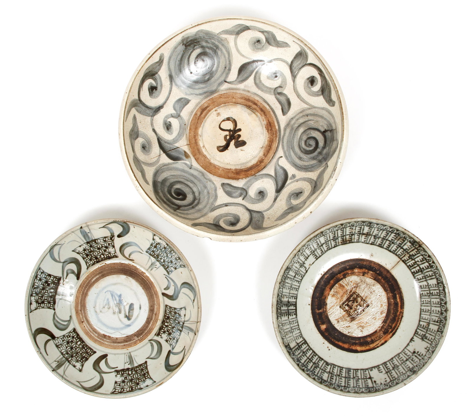 3 Modern Asian Ceramic Bowls (1 of 8)