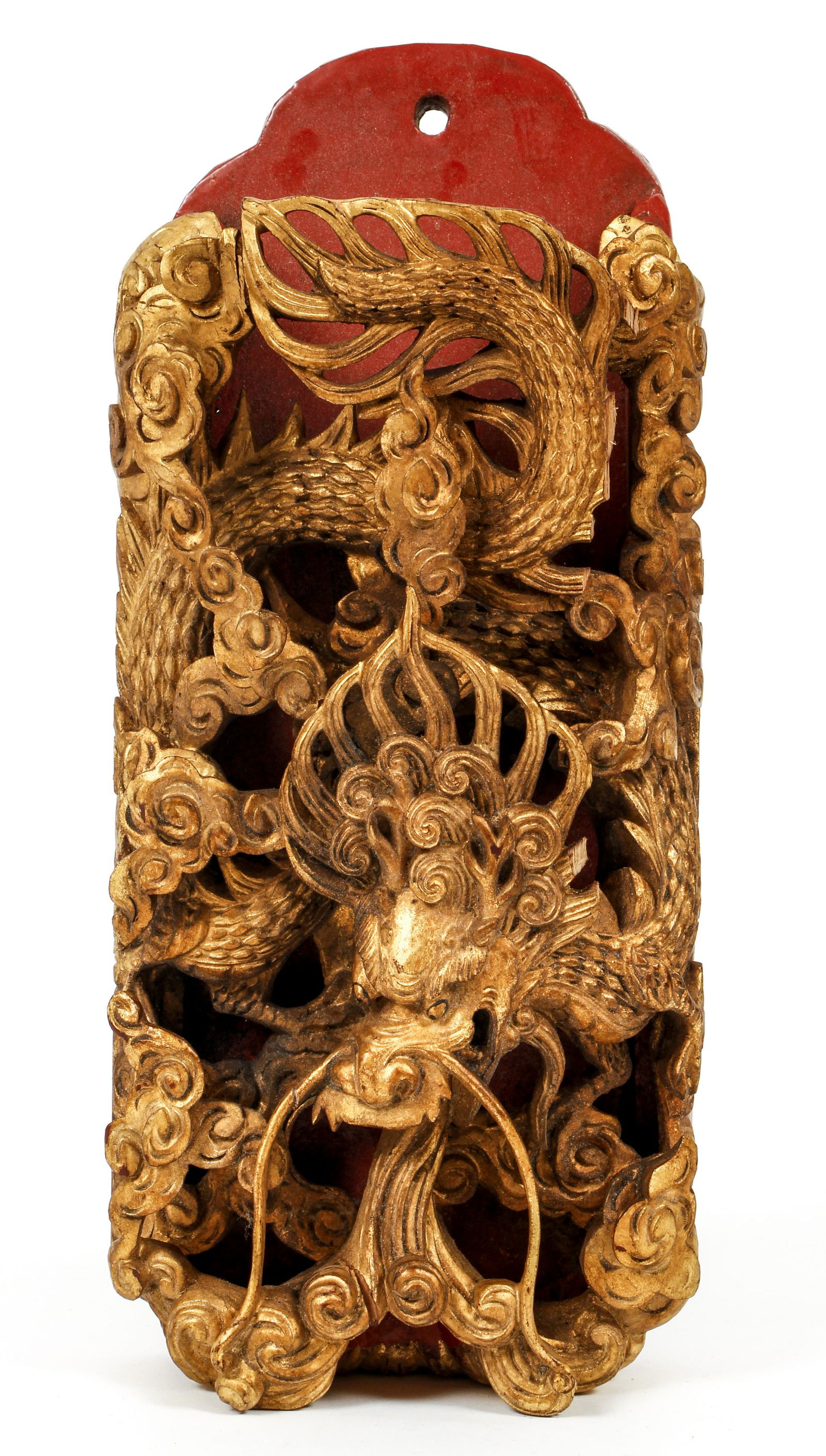 Chinese Giltwood Dragon Architectural Fragments (1 of 5)