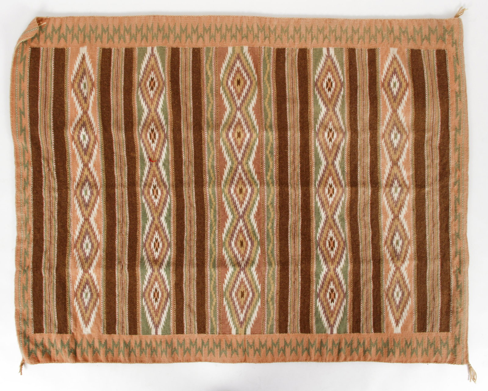 Mexican hand woven Zapotec Style Weaving (1 of 3)