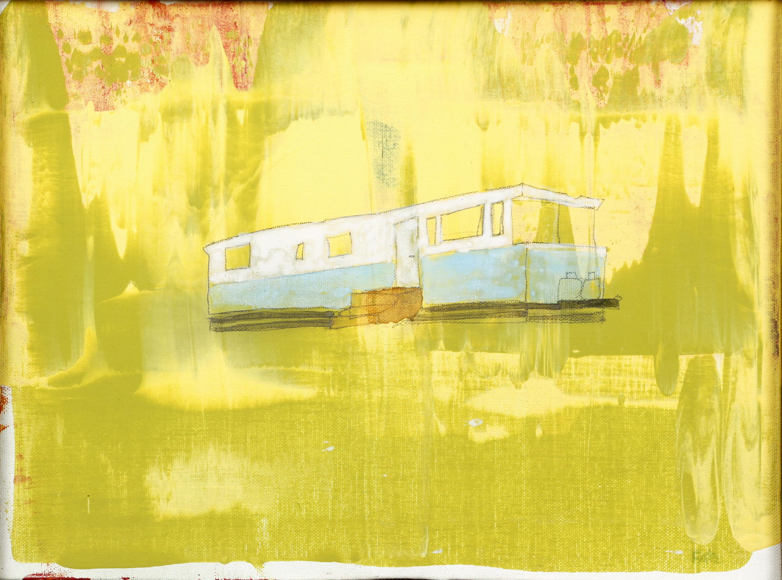 Modern Painting by Unknown Artist Fats or Fate (1 of 4)