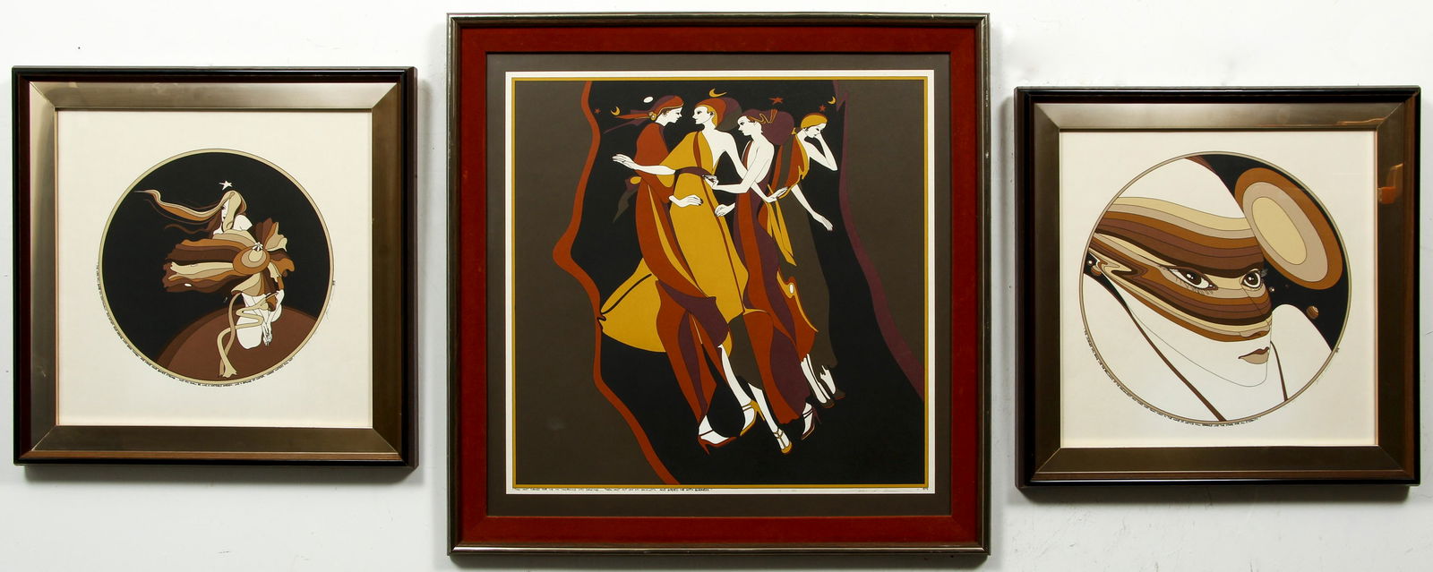 3 John Luke Eastman framed signed prints (1 of 10)