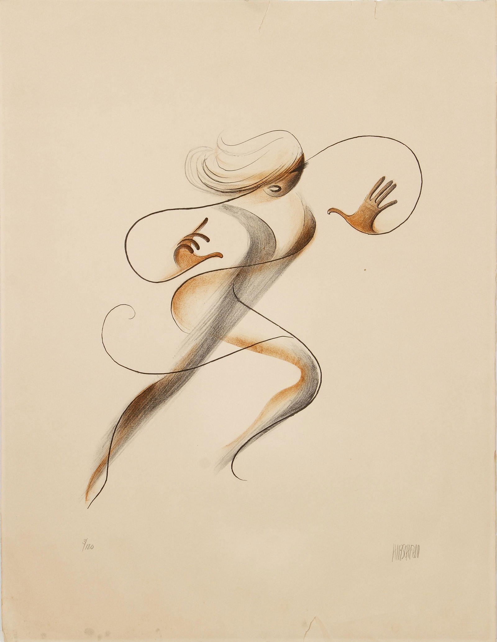 Al Hirschfeld Rhythm Dancer Signed Lithograph (1 of 5)