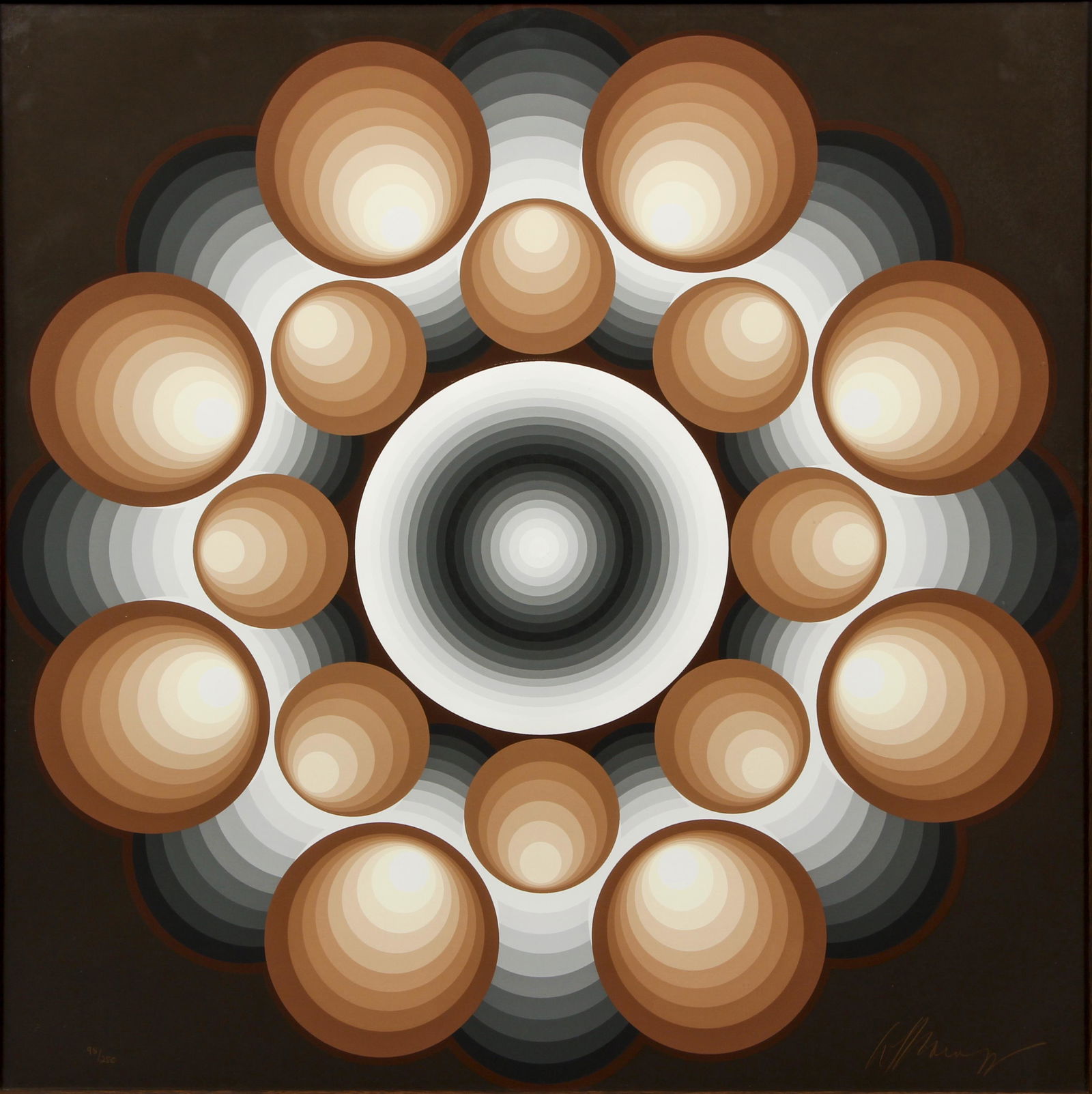 Lev Moross orig serigraph Harmony (1 of 5)