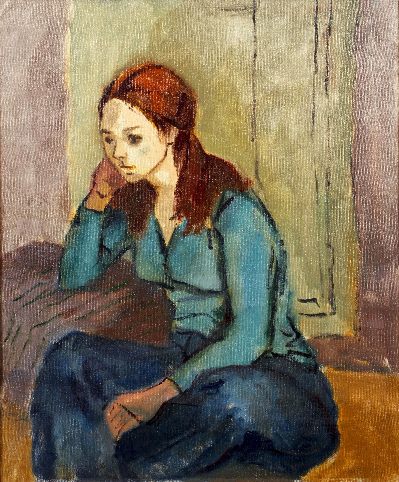 Follower of Soyer Portrait of a Lady Painting (1 of 3)