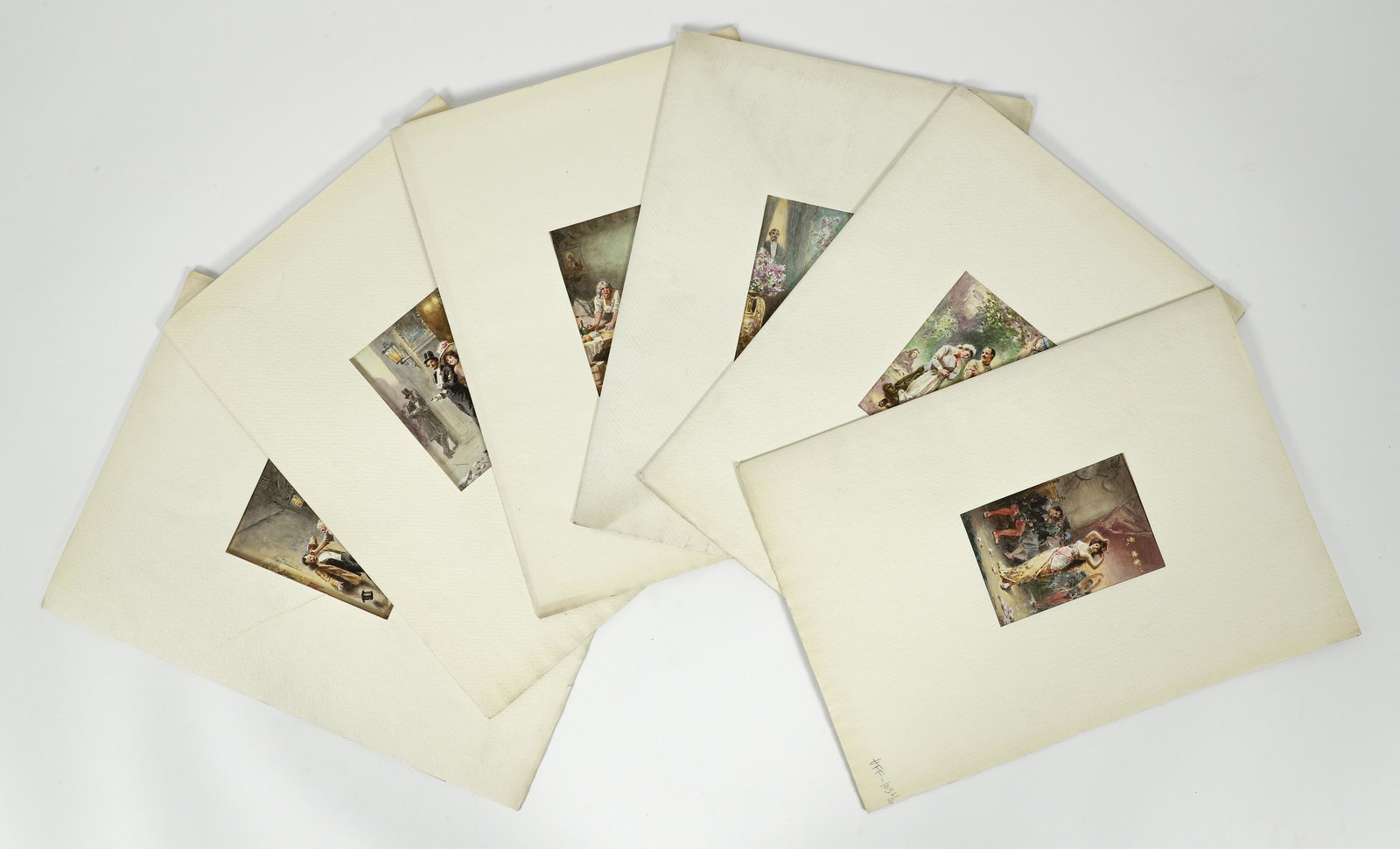 Group of 6 Watercolors by Jean Ferris (1 of 9)