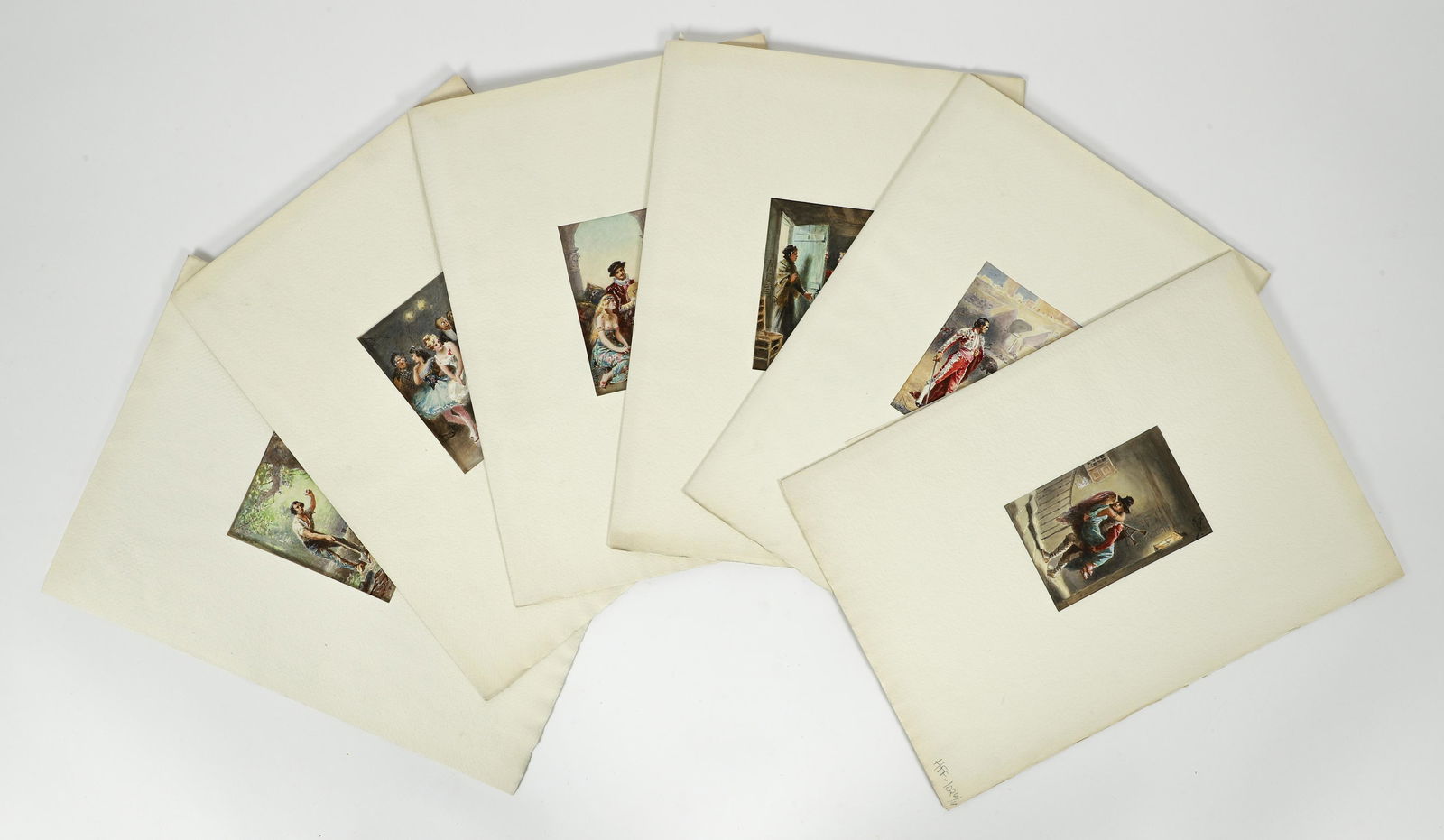 Group of 6 Watercolors by Jean Ferris (1 of 7)