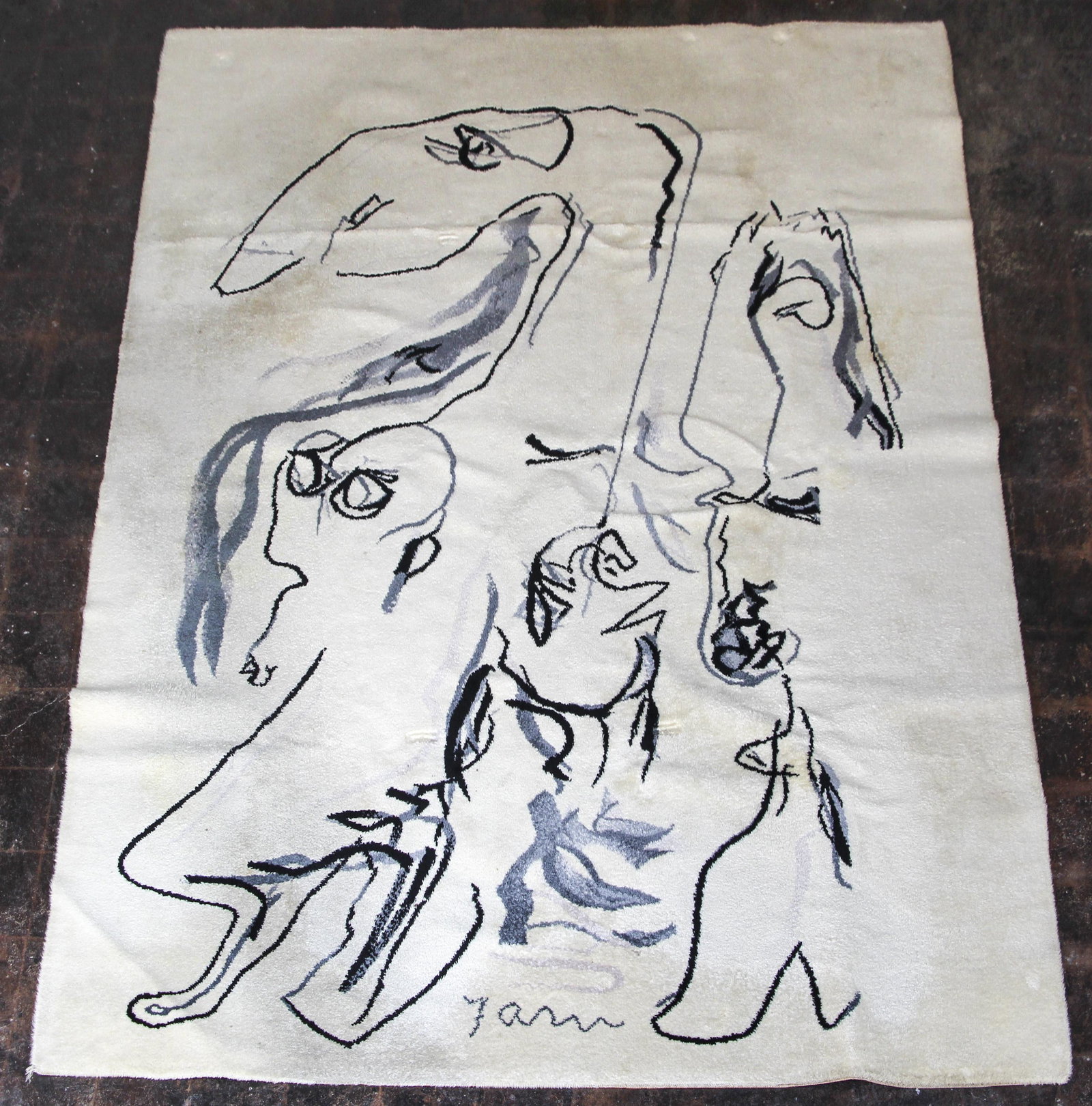 Asger Jorn Carpet for EGE Les Emigrantes (1 of 3)