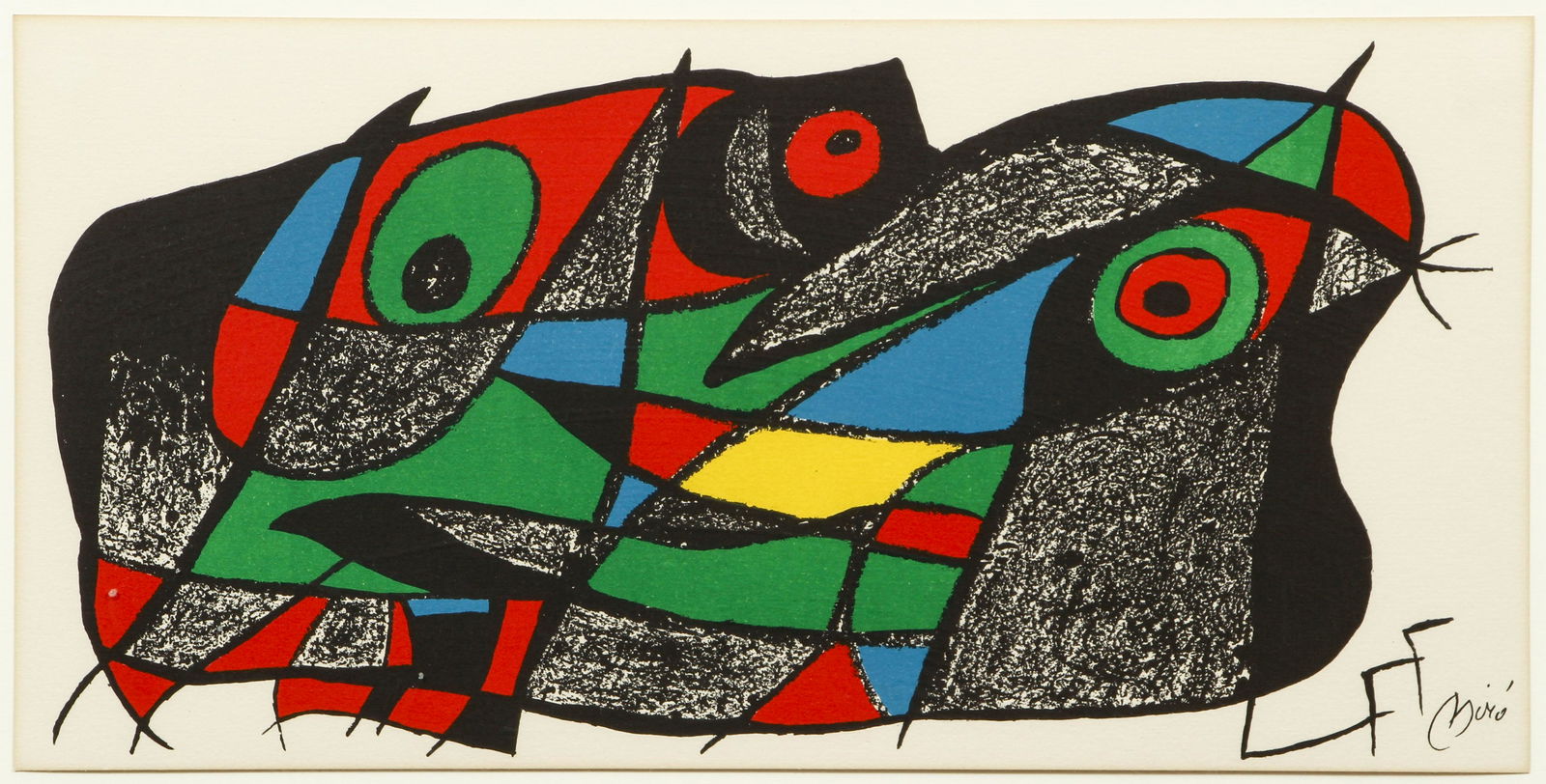 Joan Miro 1974 orig litho Sweden from Escultor Suite (1 of 4)