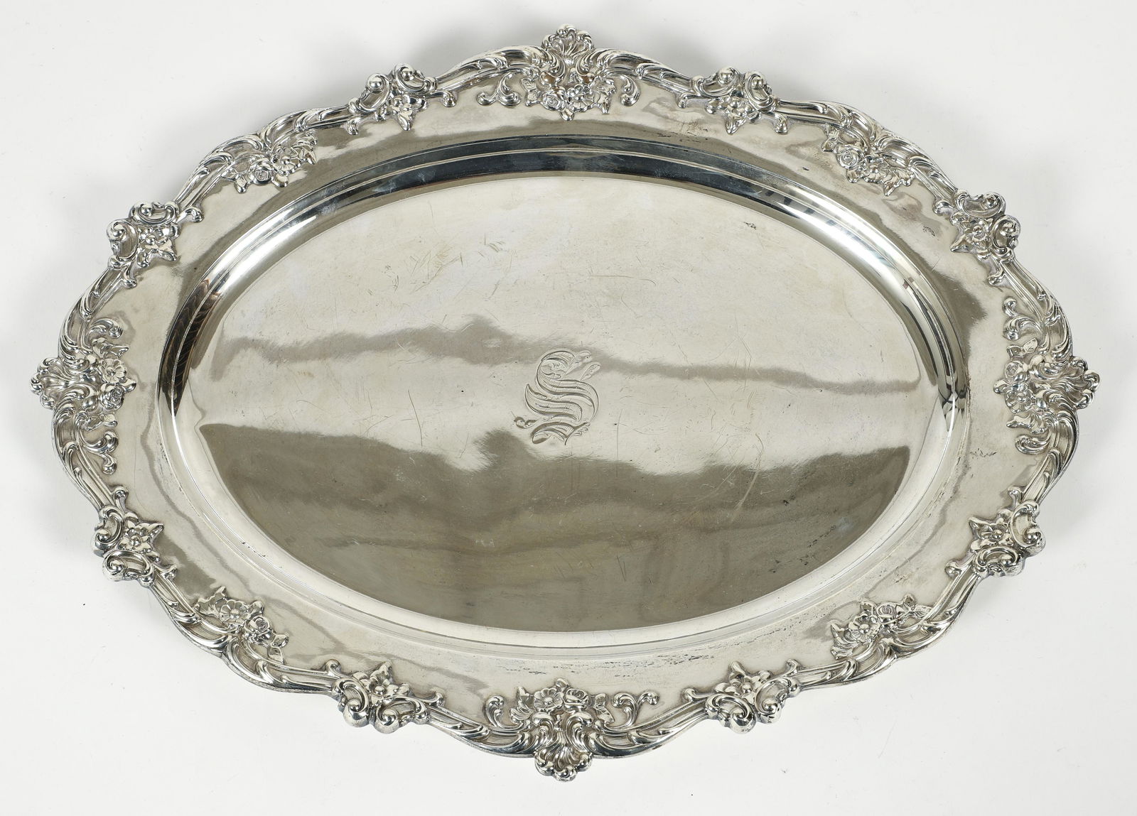 Gorham Sterling 16 inch Oval Platter 26.2 ozt (1 of 4)