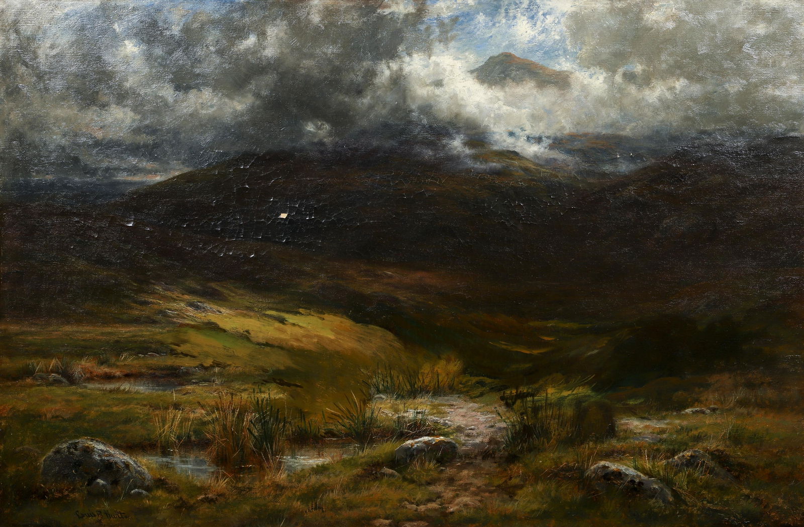 Louis Bosworth Hurt After the Storm Oil Landscape (1 of 7)