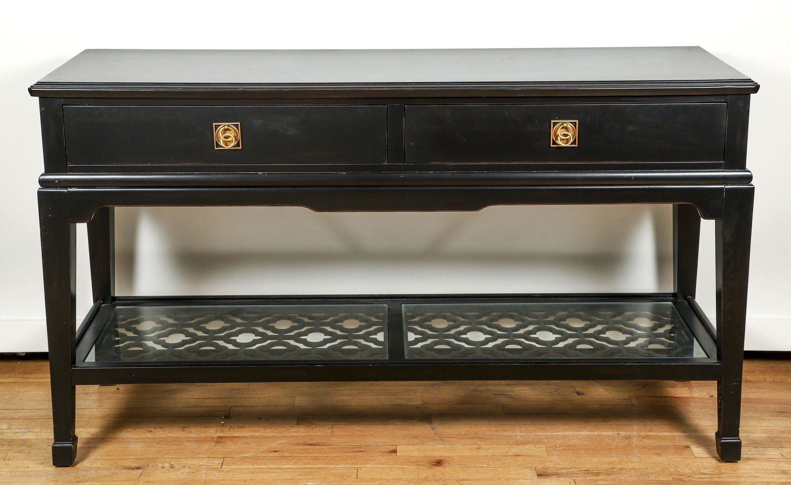 Contemporary Bernhardt Furniture Co Black Sideboard (1 of 6)