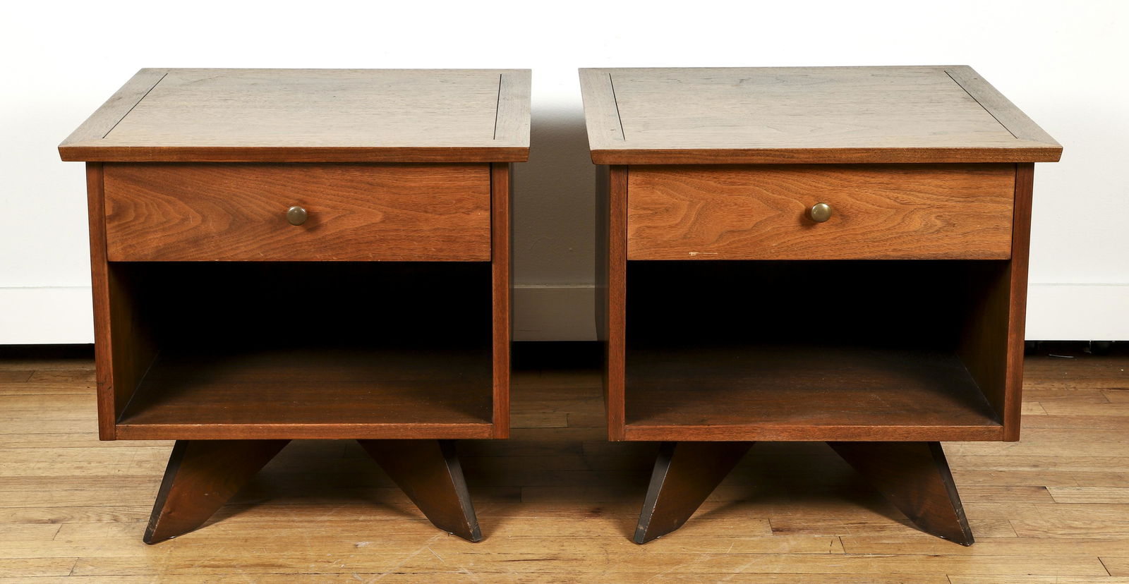 Pair George Nakashima Widdicomb Origins Nightstands (1 of 6)