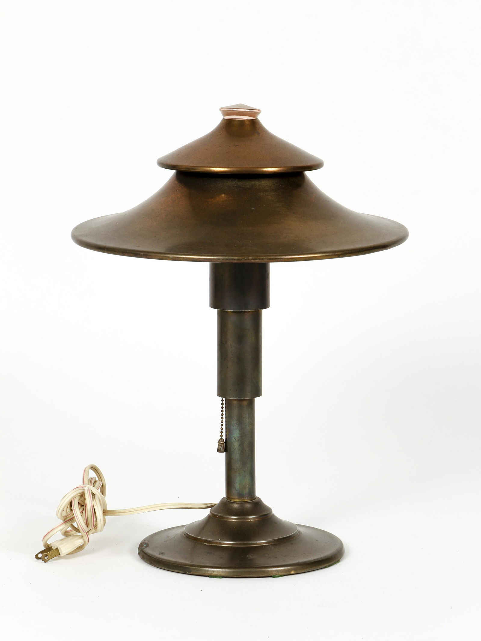 Attrib Walter Von Nessen Pagoda Table Lamp for Miller (1 of 5)