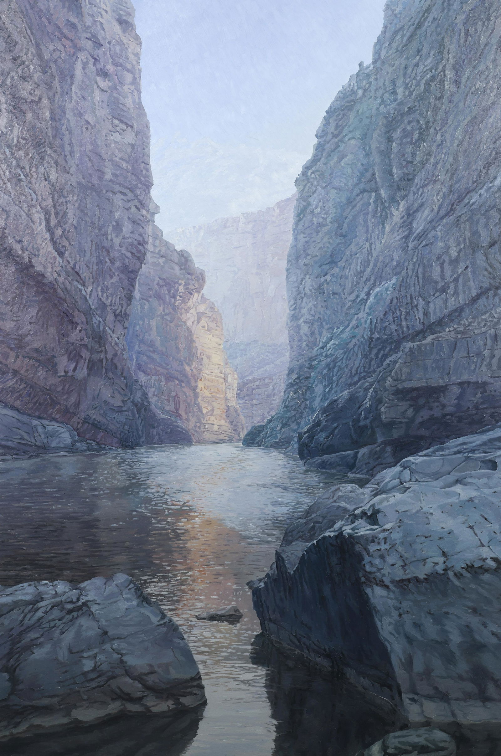 Henry Coe Blue Canyon Oil Painting (1 of 4)