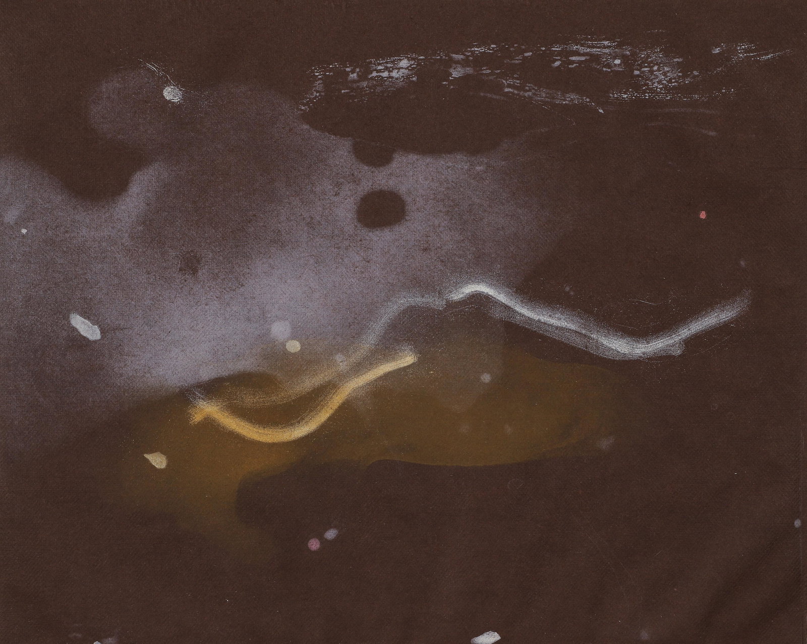 Helen Frankenthaler Comet Etching and Aquatint 1982: Frankenthaler, Helen (American, 1928-2011), Comet, 1980-1982, etching and aquatint on heavy textured paper, an unsigned proof aside from the edition of 8, impression 15.5 x 19.5 inches, full sheet 24.