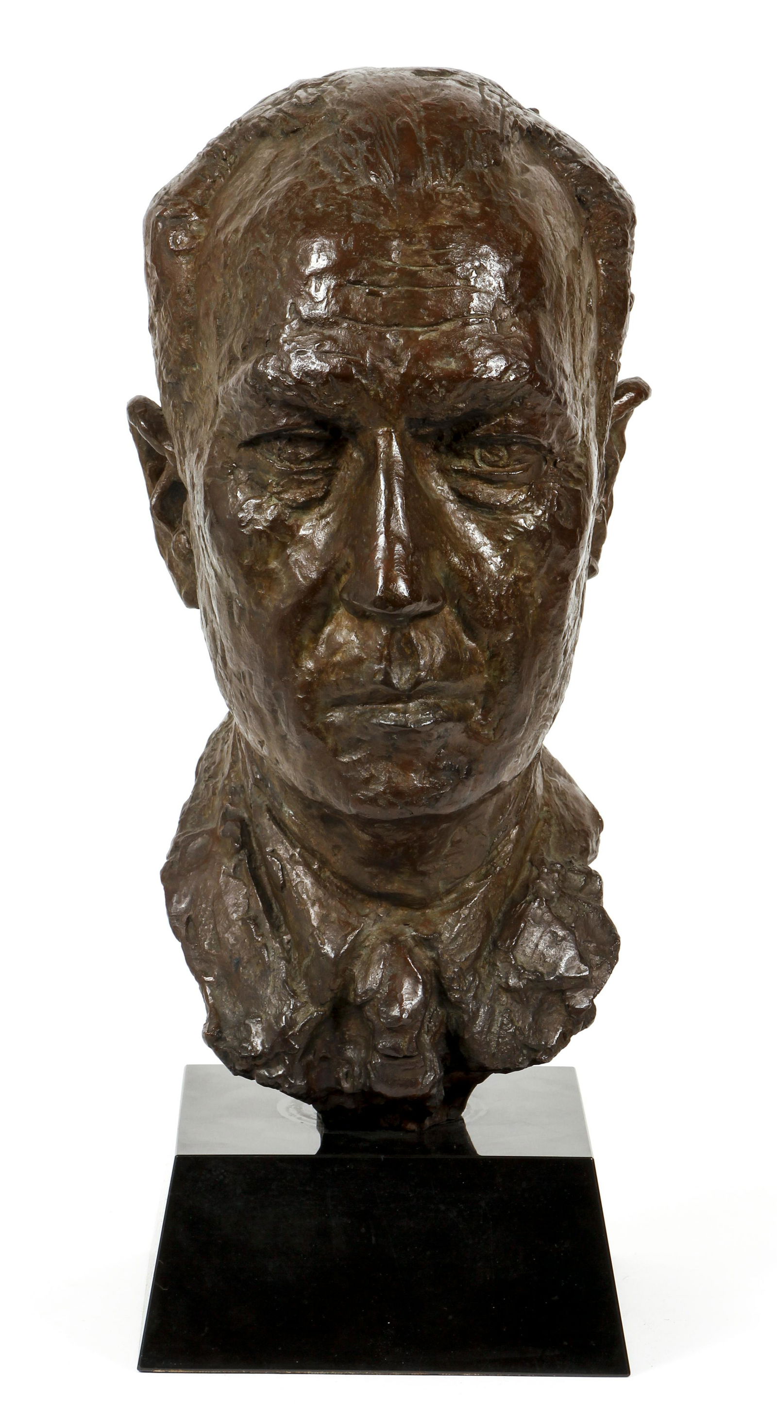 Chaim Gross bronze portrait of Harold Ruttenberg (1 of 6)