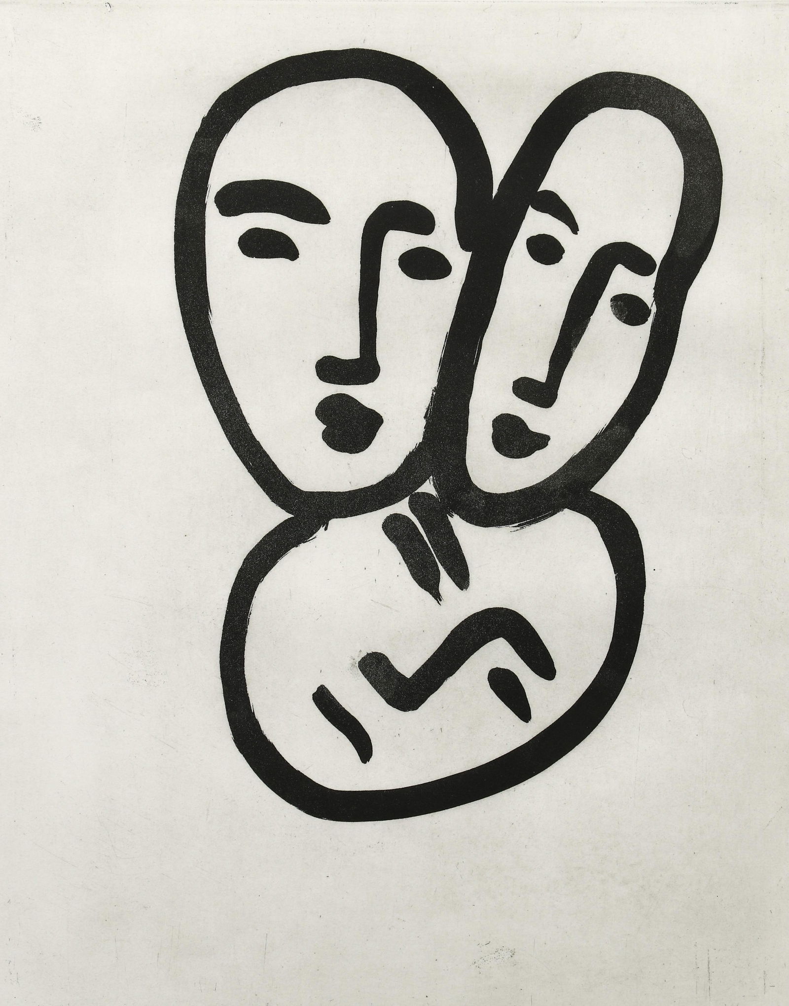 Henri Matisse Trois Tetes aquatint (1 of 3)