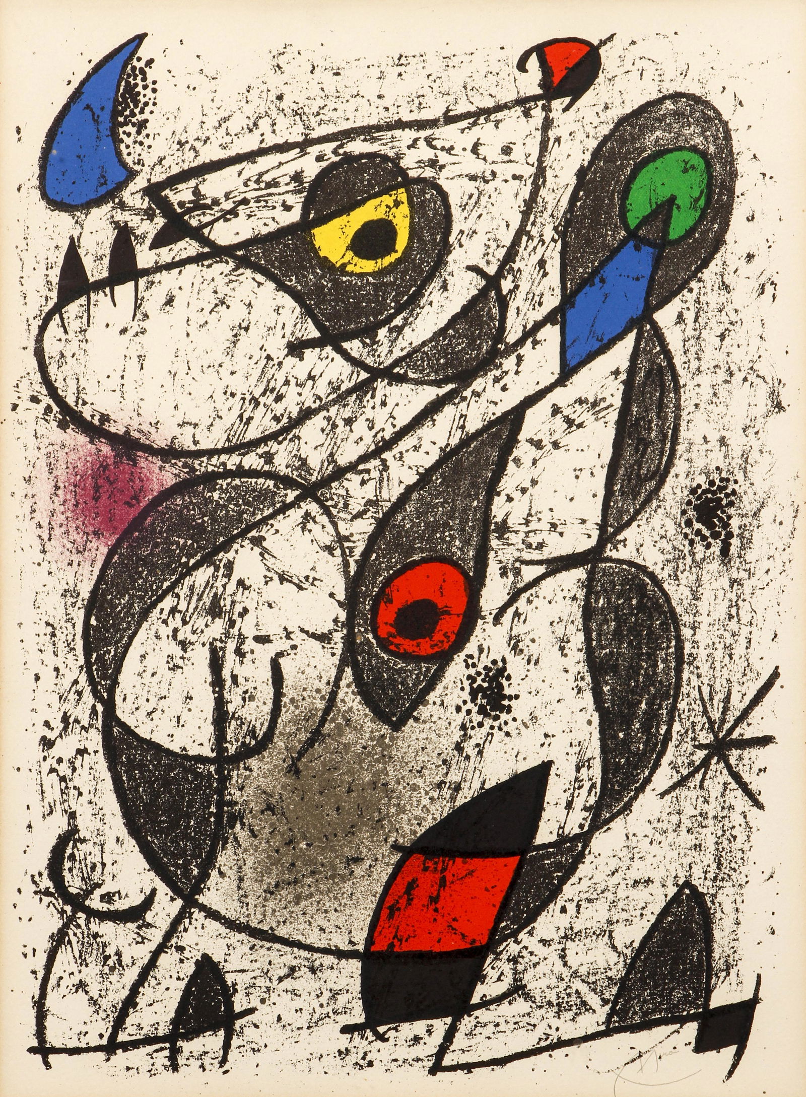 Joan Miro original lithograph Miro a L'Encre (1 of 4)