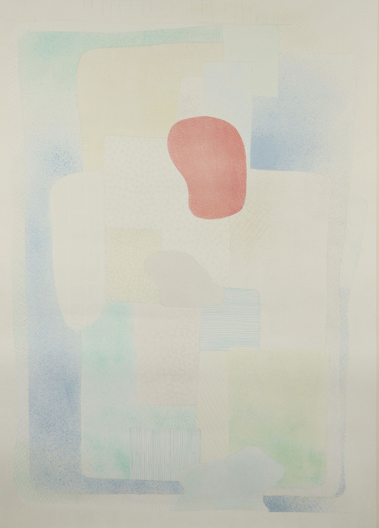 Robert Natkin Untitled Abstract Lithograph Signed 1986 (1 of 4)