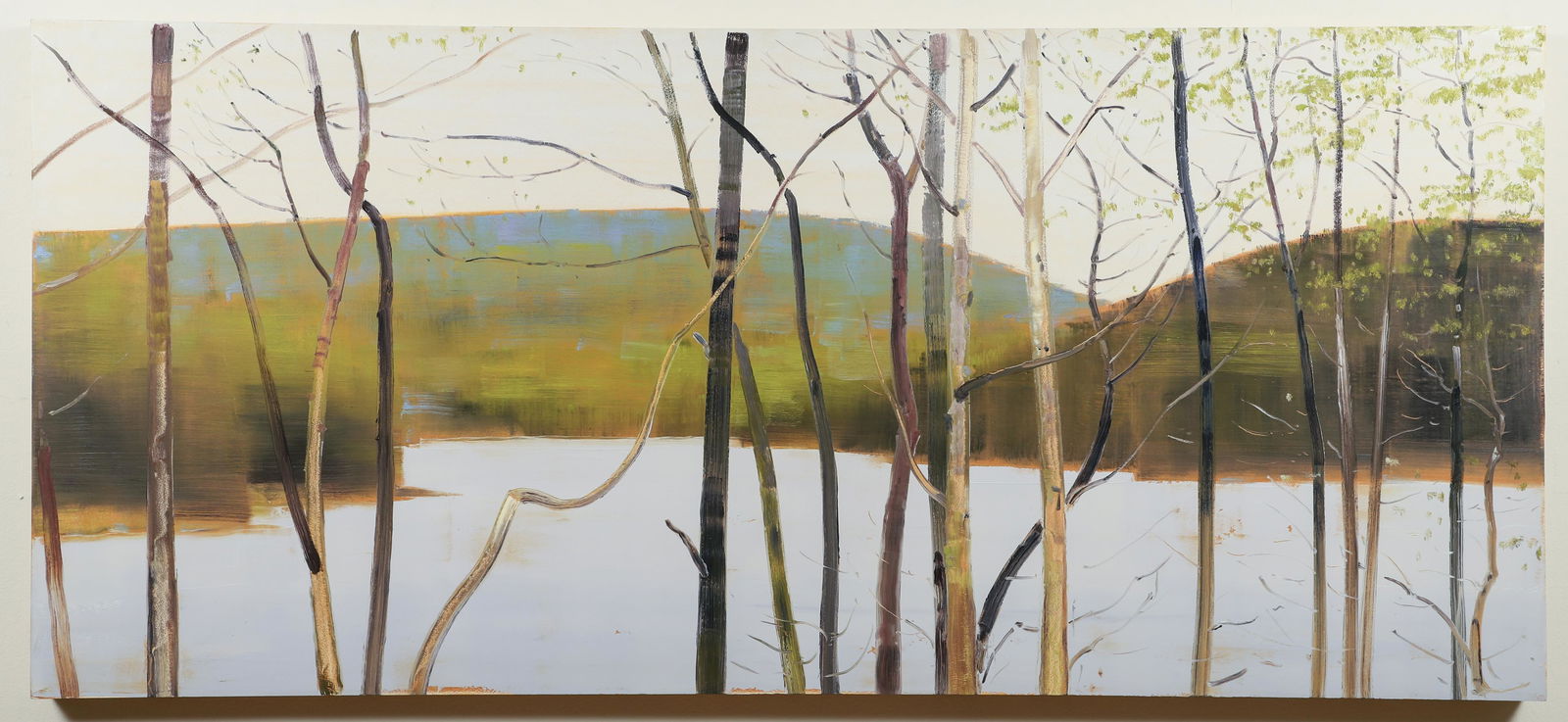 Stephen Pentak Delaware River 1999 oil painting (1 of 3)