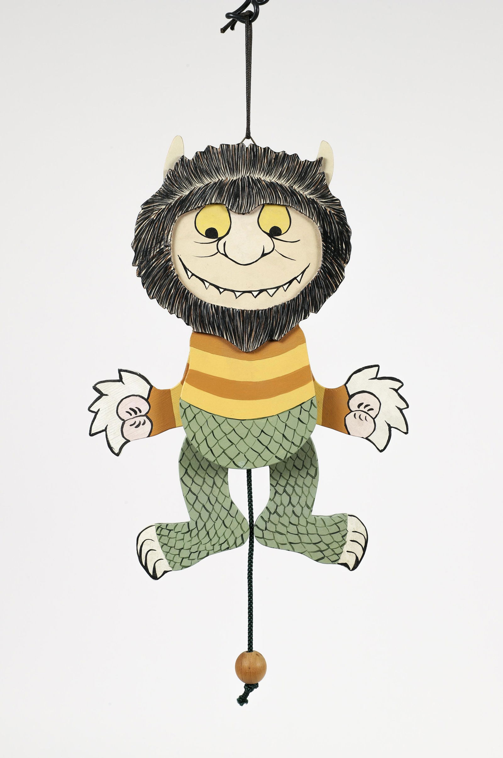 Maurice Sendak Hand Painted Moishe Toy Wild Things (1 of 5)