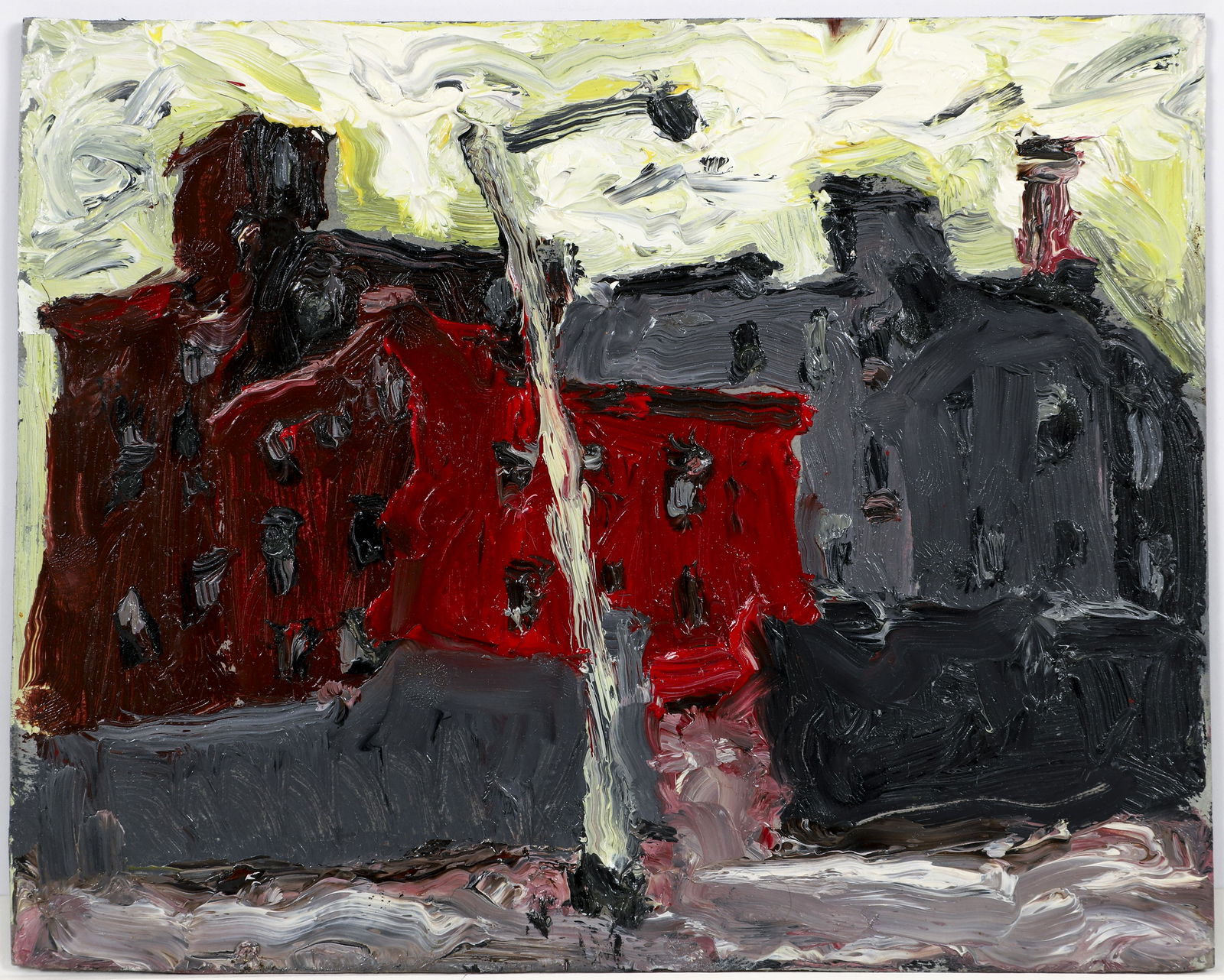 Arnold Sharrad Oil Ptg Red Hook Brooklyn 2007 (1 of 3)