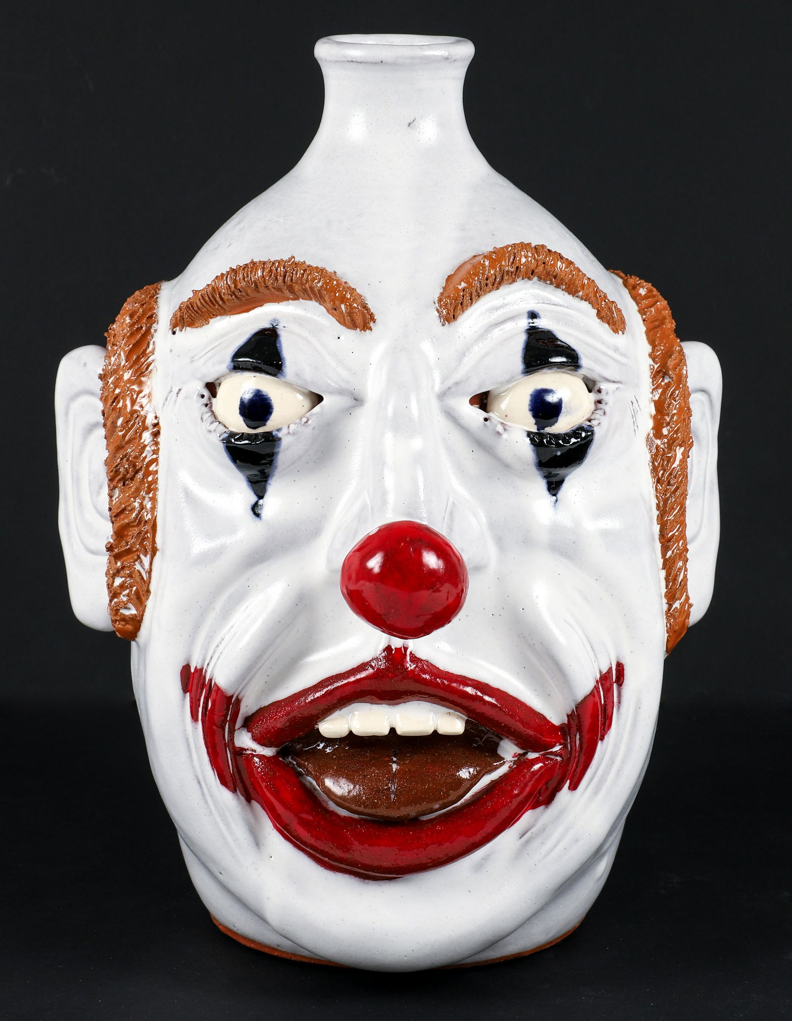 Daniel Boone Clown Face Jug (1 of 5)