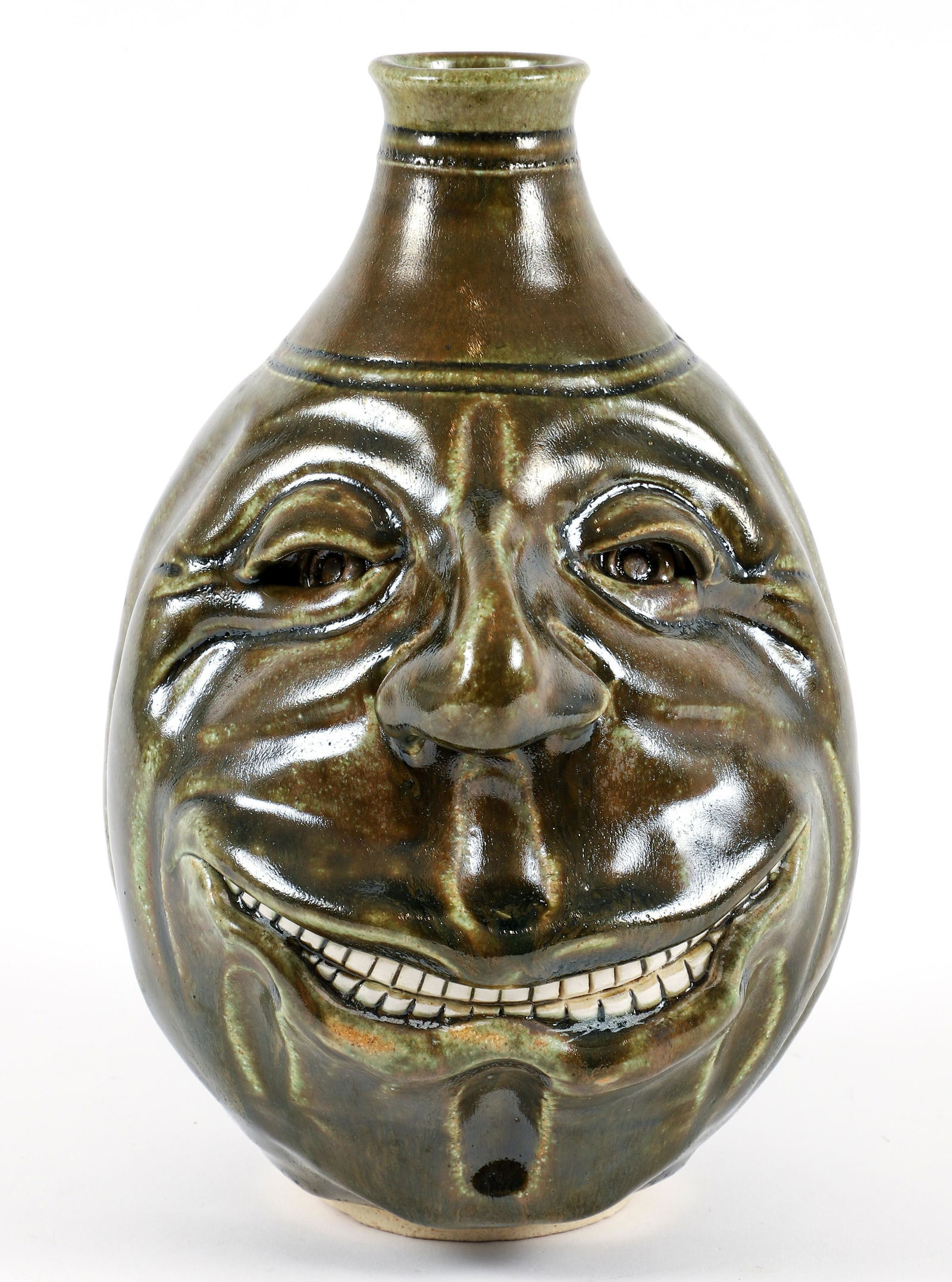 Bob Brigl Face Jug with Toothy Smile (1 of 5)