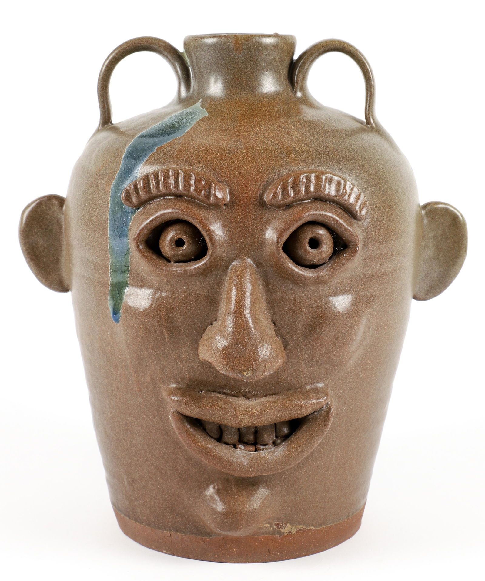 Casey Lucas 2013 Double Face Face Jug (1 of 6)