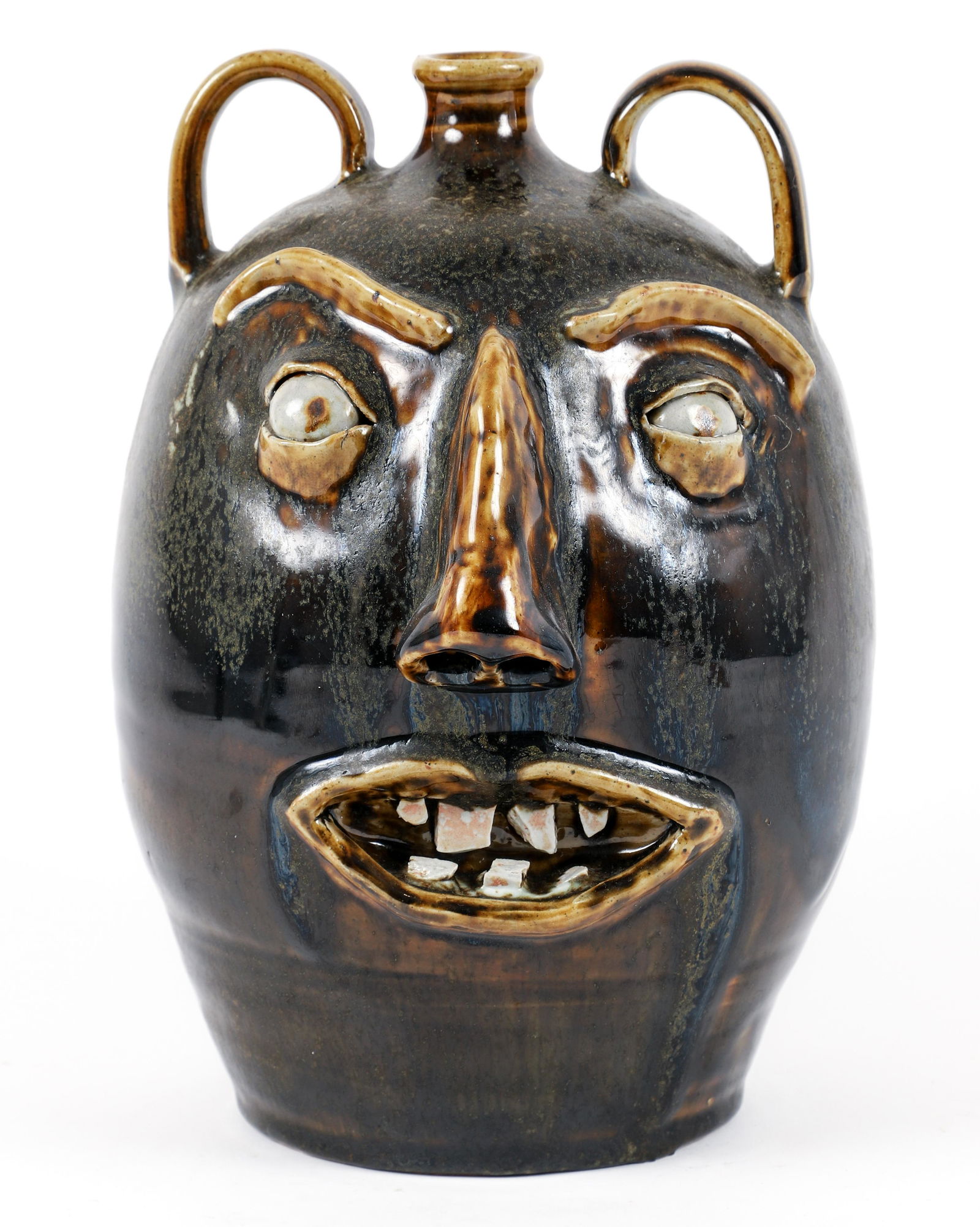 Mike Ray Pricketts Fort Face Jug (1 of 5)
