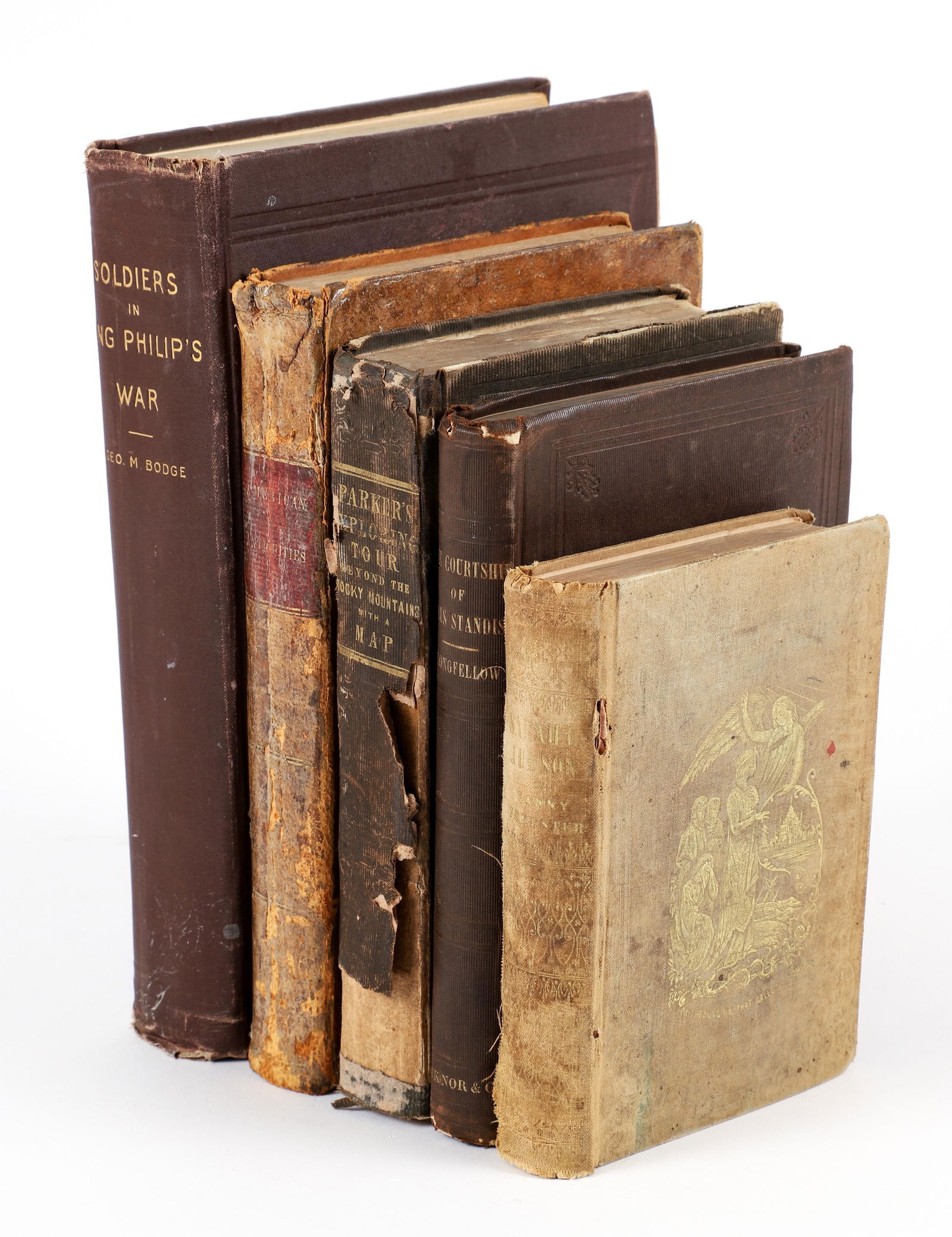 Lot 5 books Americana Travel Military History (1 of 9)