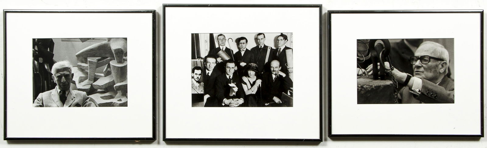 Lot of 3 modern photo prints of Authors and Artists (1 of 3)