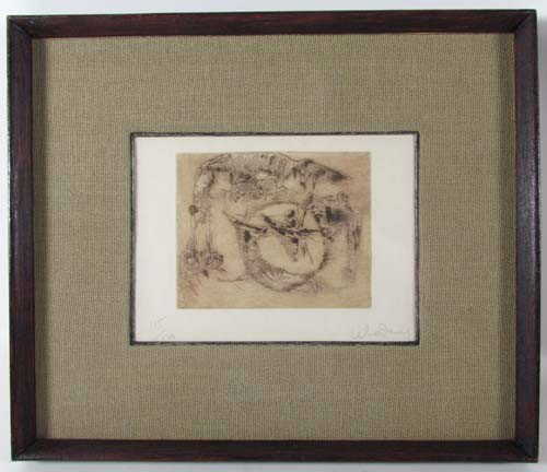 Lebadang Fishing Boats etching: Artist: Lebadang (Vietnamese, born 1922) Title: Fishing Boats Medium: etching and aquatint Dimensions: 4.75 x 5.75 inches Edition: 115/120 Signature: pencil signed Lebadang Provenan